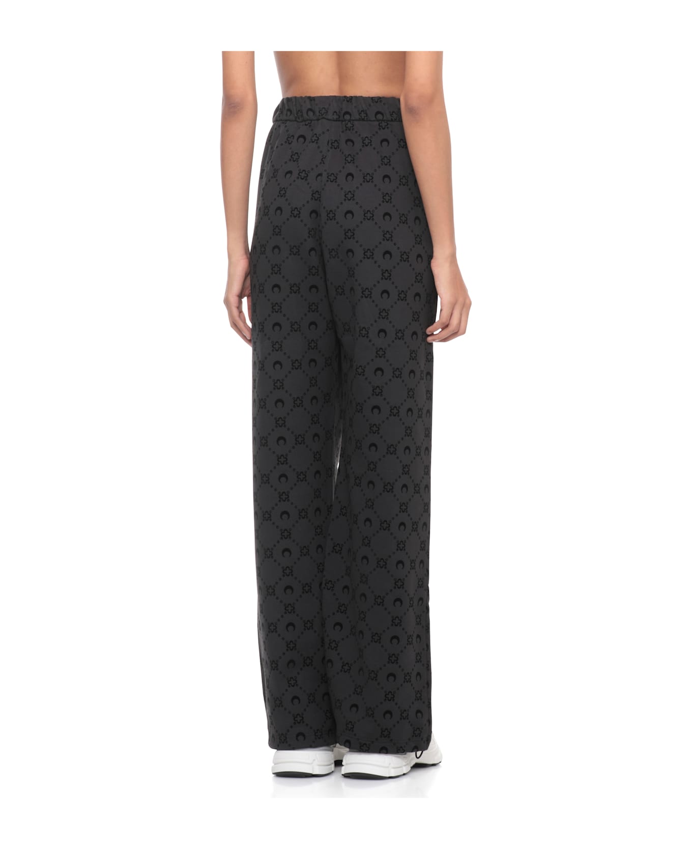 Marine Serre Moonogram Jogger - Nero