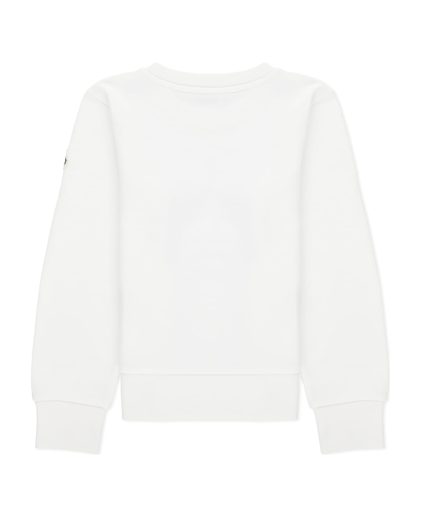 Moncler Sweatshirt With Print - White