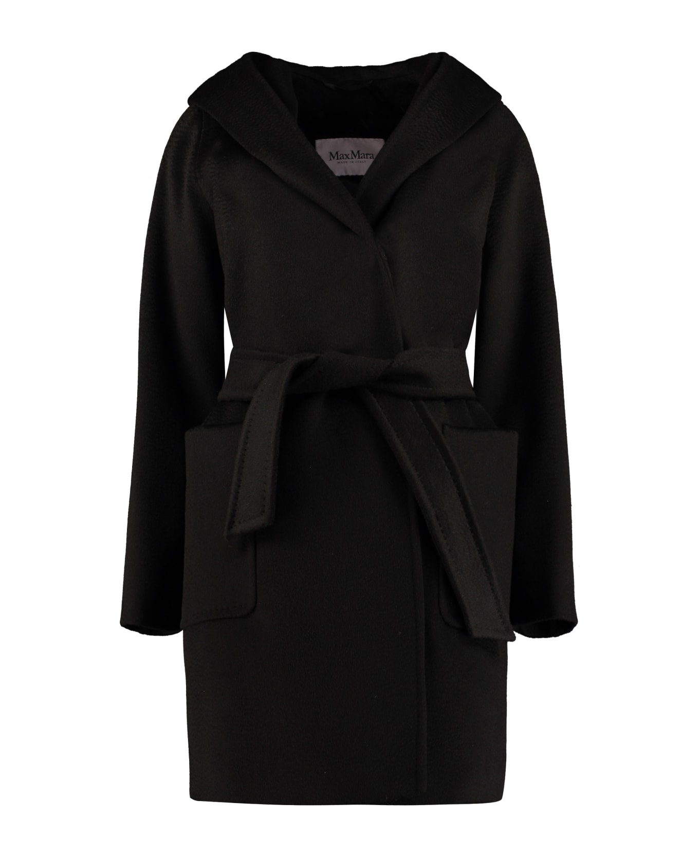 Max Mara Rialto Hooded Camel-wool Coat | italist