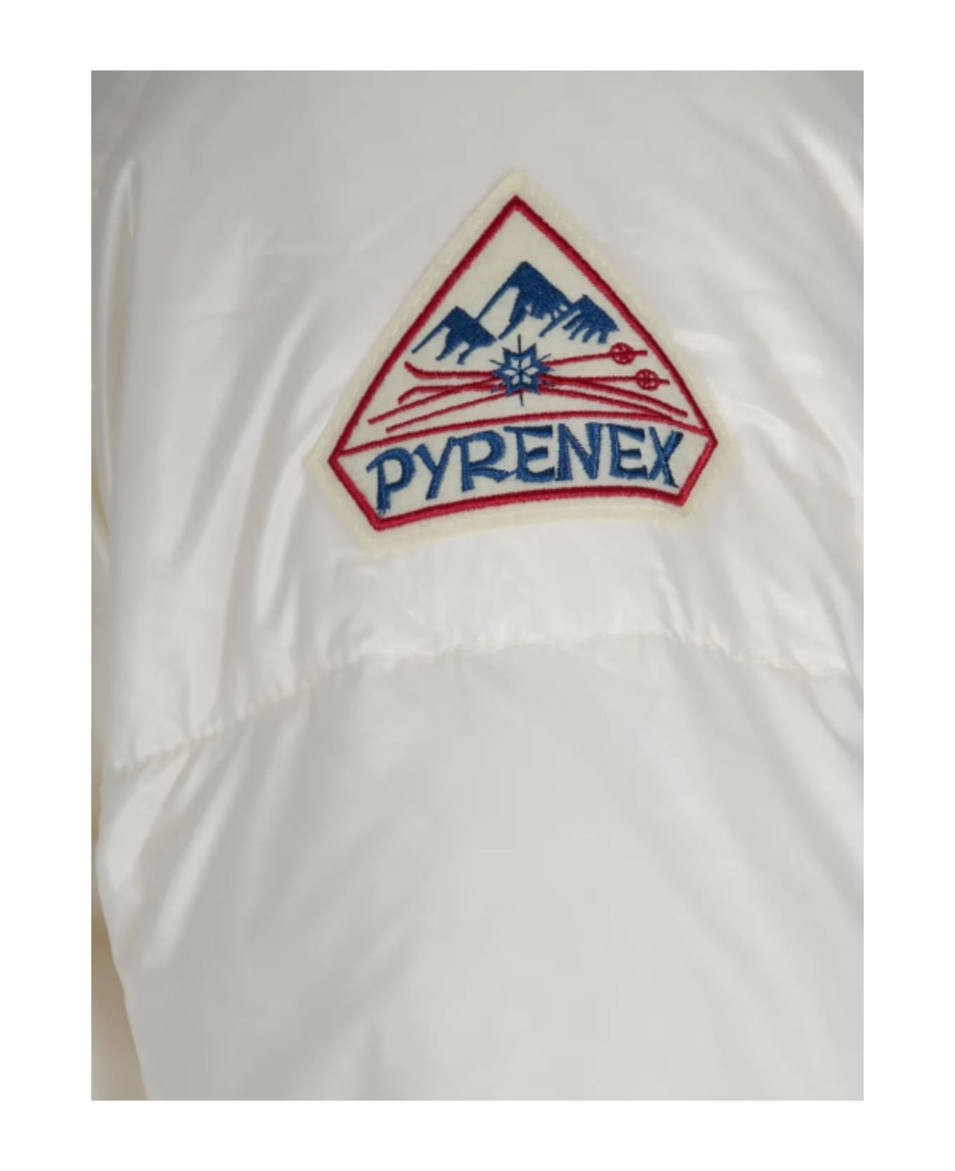 Pyrenex Down Jacket With Hat Goldin - White