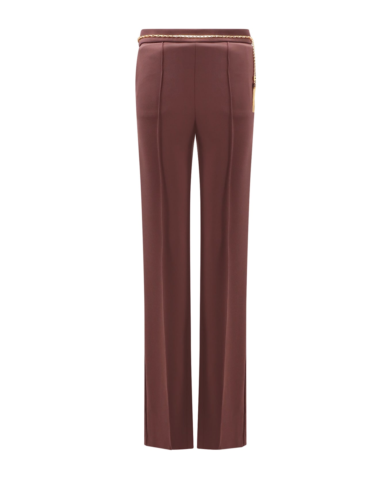 Elisabetta Franchi Cady Trousers - Merlot