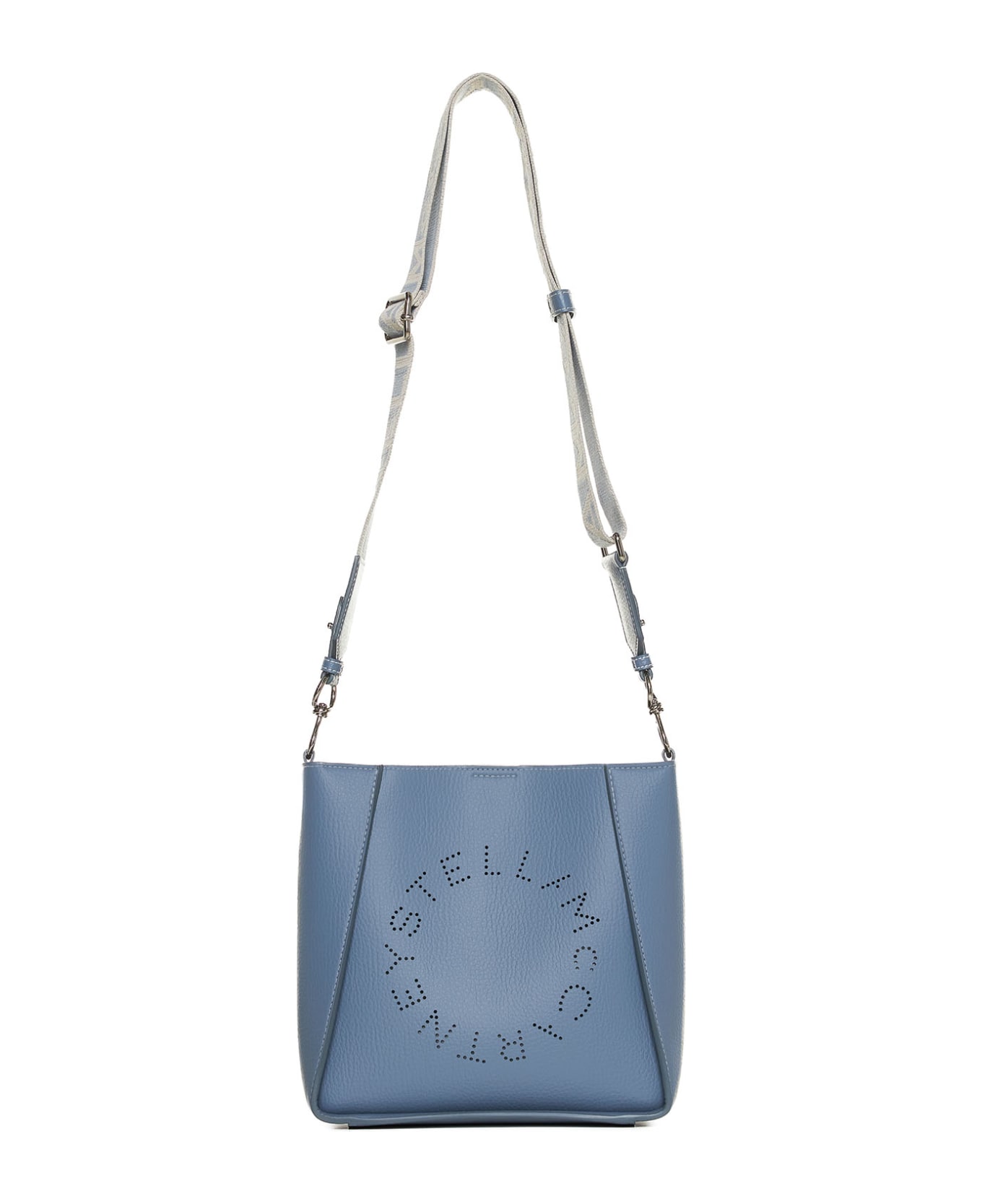 Stella McCartney Stella Logo Shoulder Bag - Blue