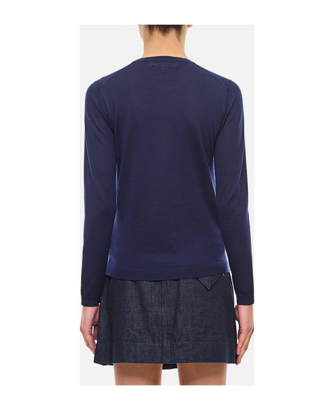 Ralph Lauren Cashmere Jersey Pullover - Lux Navy