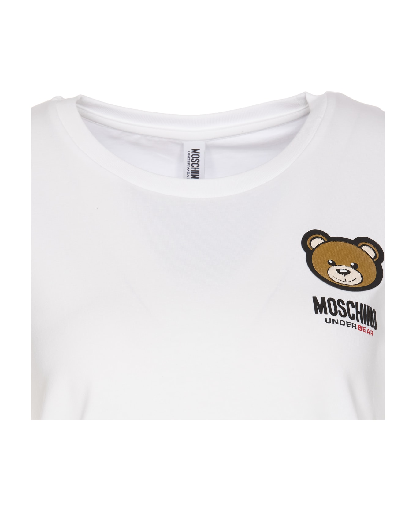 Moschino Underbear Logo T-shirt - White