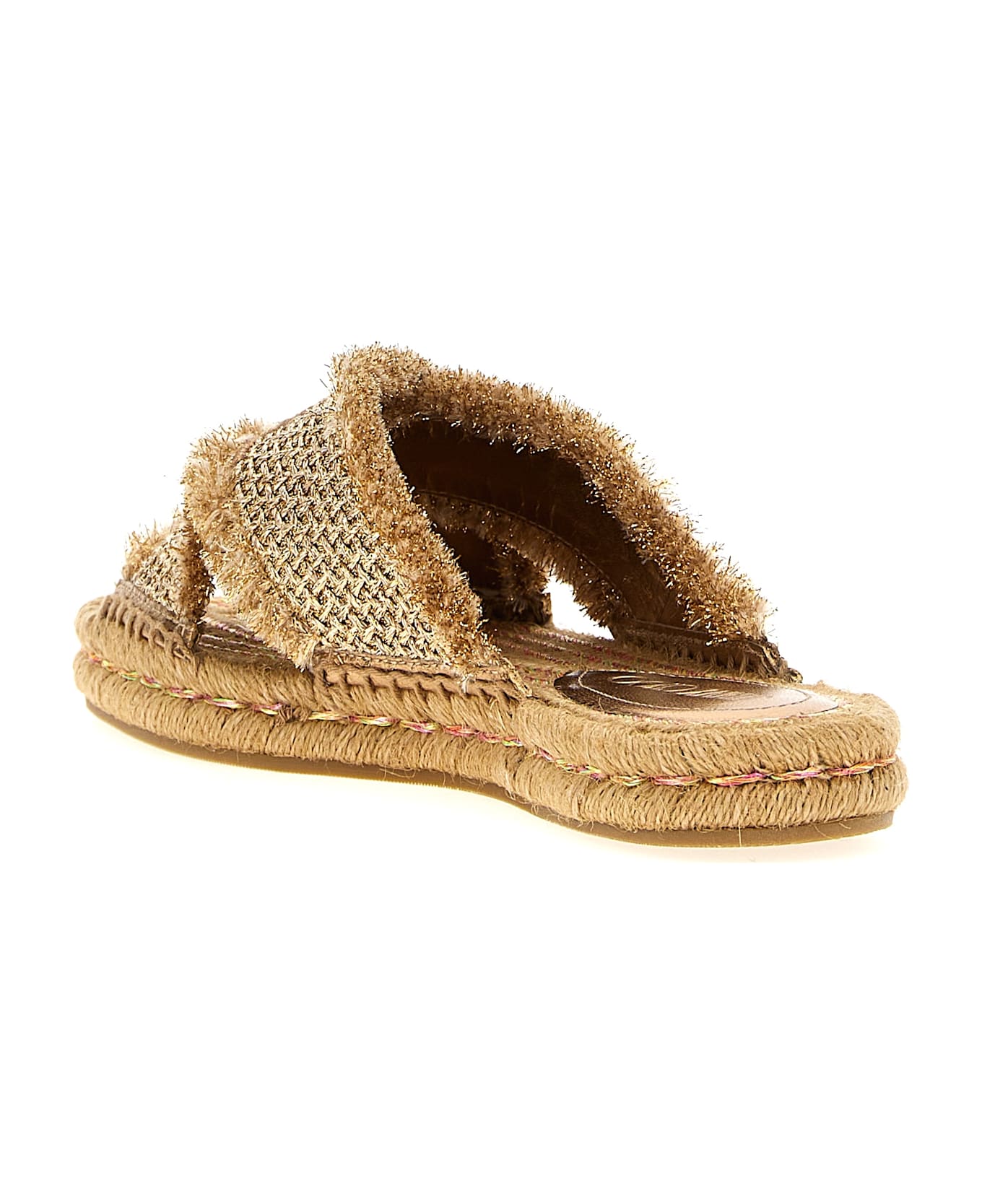 Jimmy Choo 'aciel' Sandals - Gold