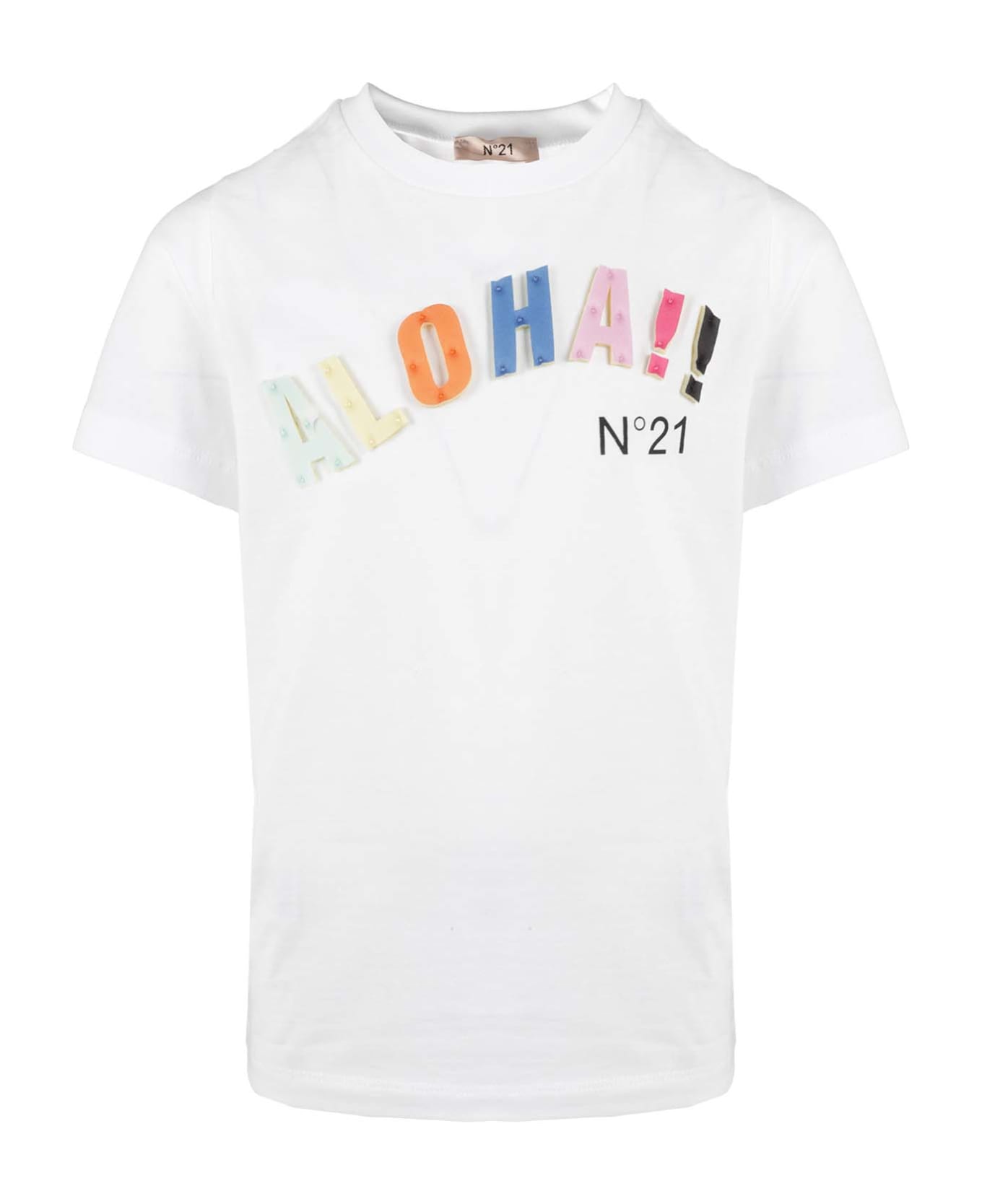 N.21 Maglietta - Bianco Tシャツ＆ポロシャツ