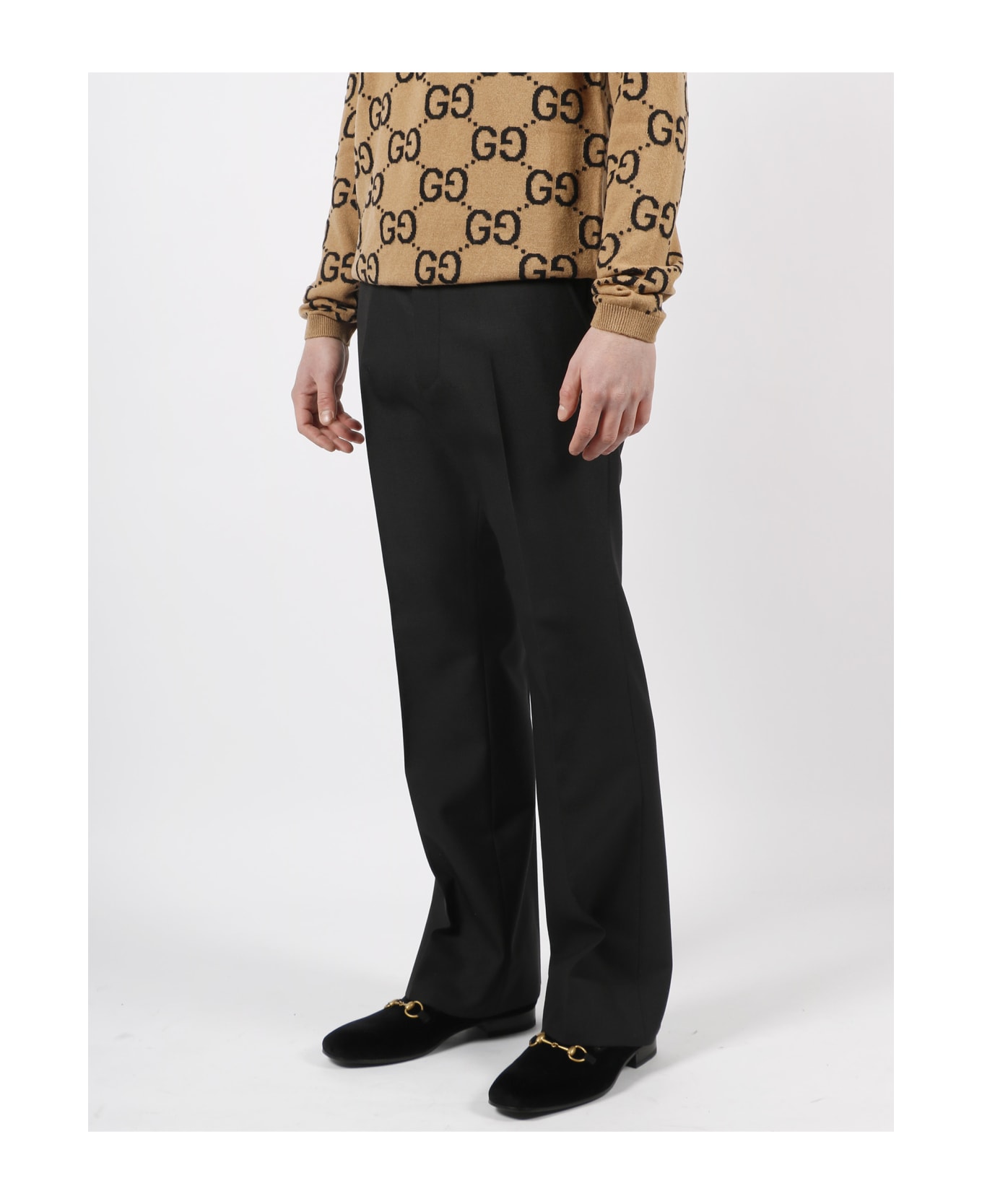 Gucci Mohair Tailored Pant - Black