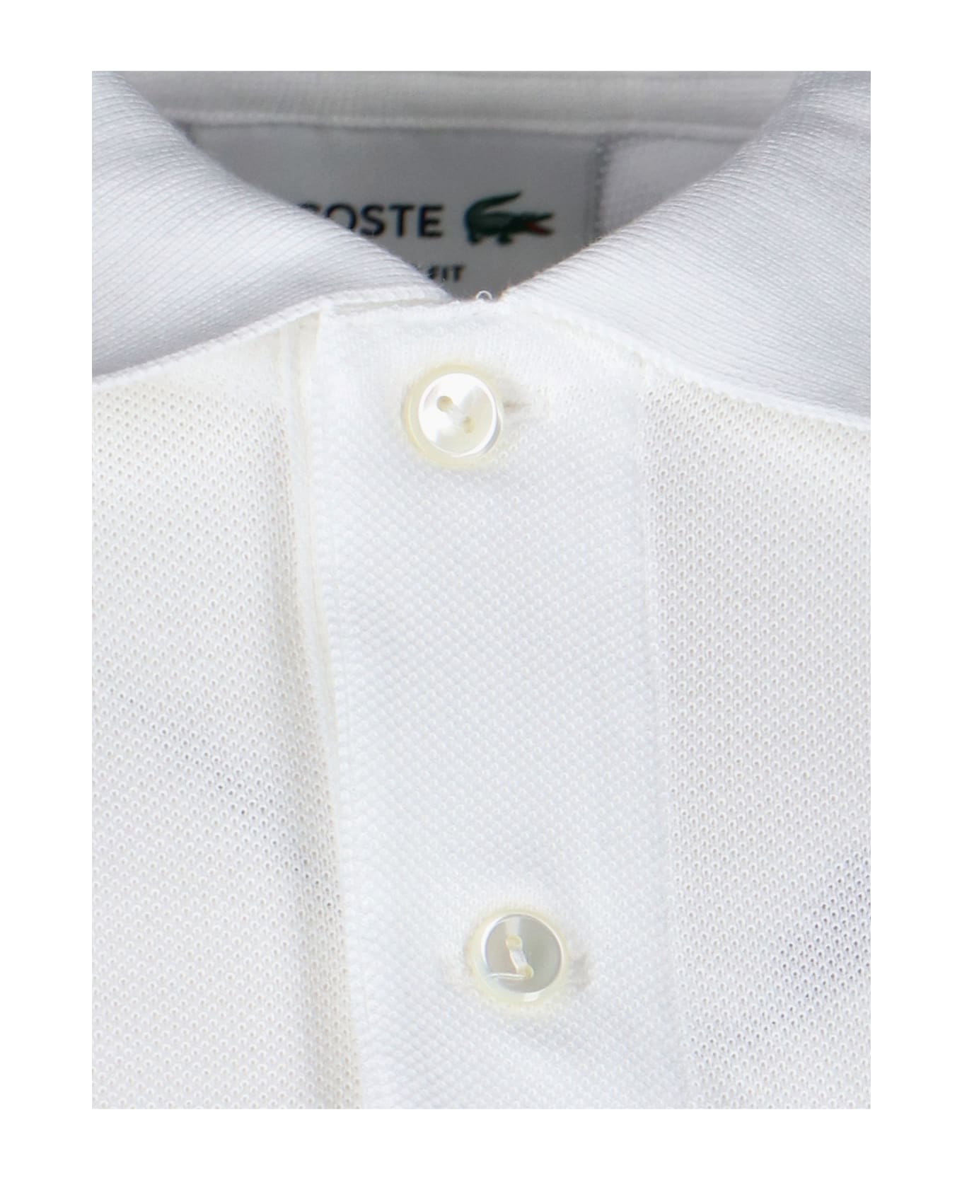 Lacoste Classic Design Polo Shirt - White