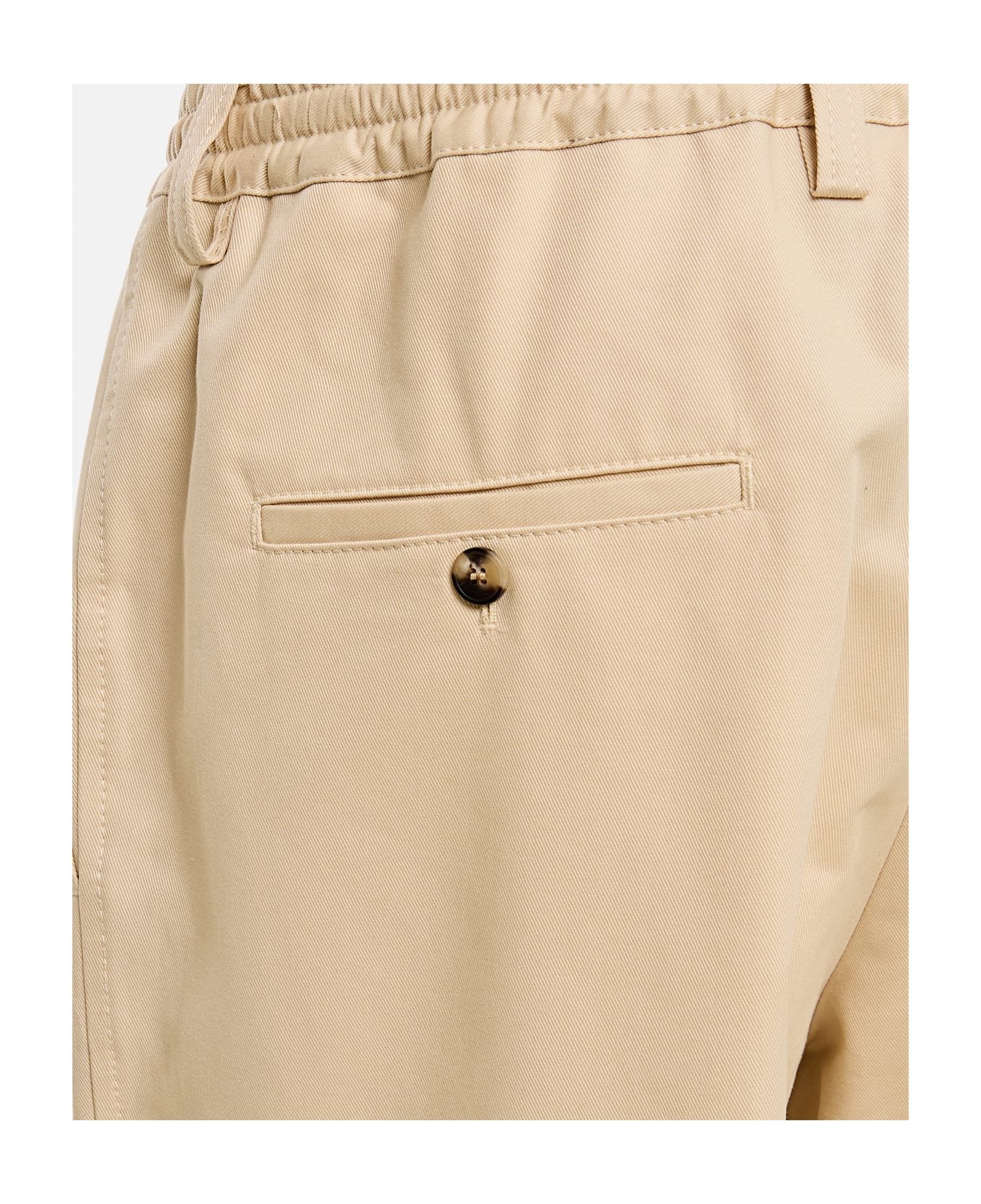 Marni Cropped Pants - Beige ボトムス