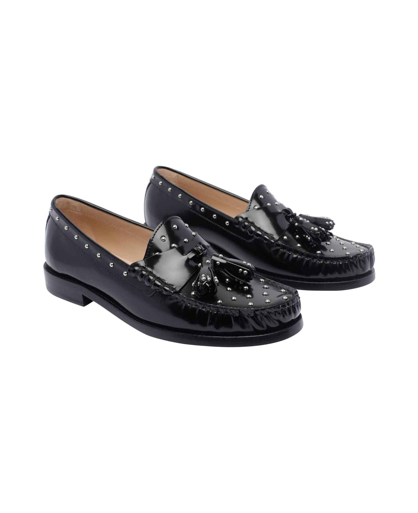 Stuart Weitzman Lottie Loafers - Black
