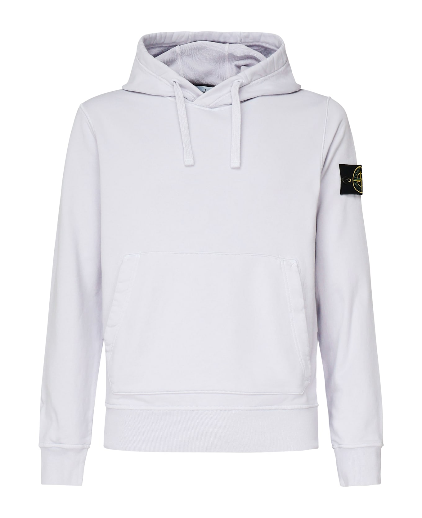 Hoodie With Drawstring And Pockets - Thumbnail 2