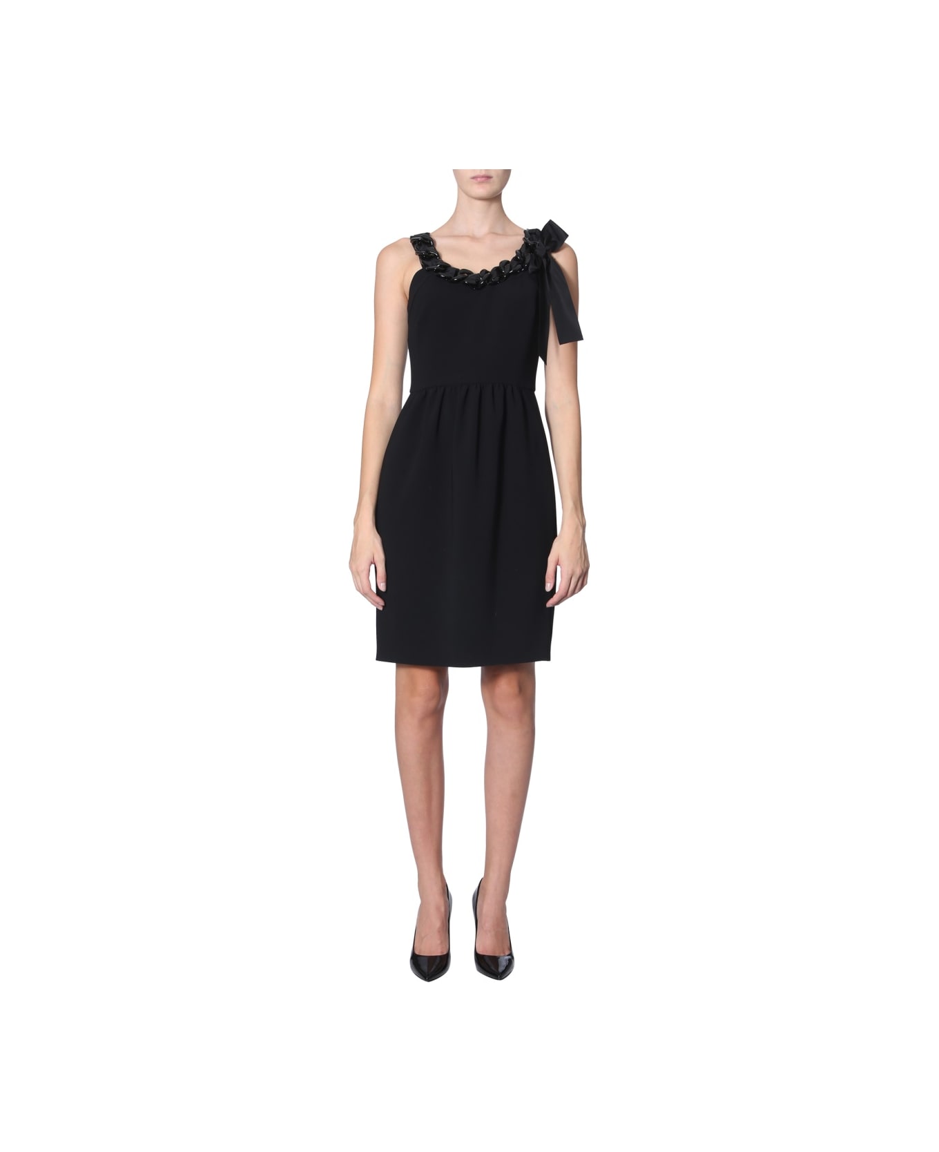 Boutique Moschino Tubino Dress - BLACK