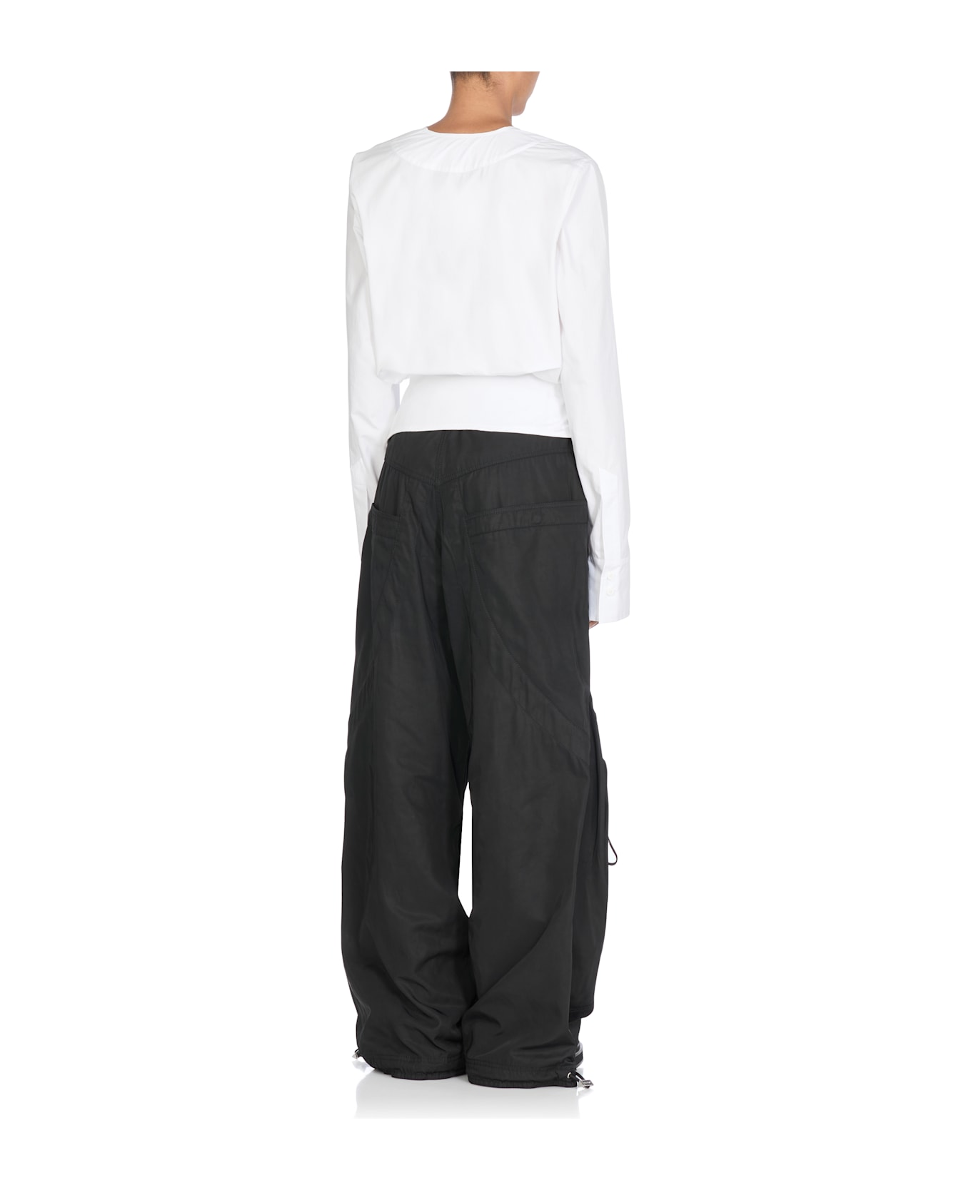 The Attico Cotton Blouse - White