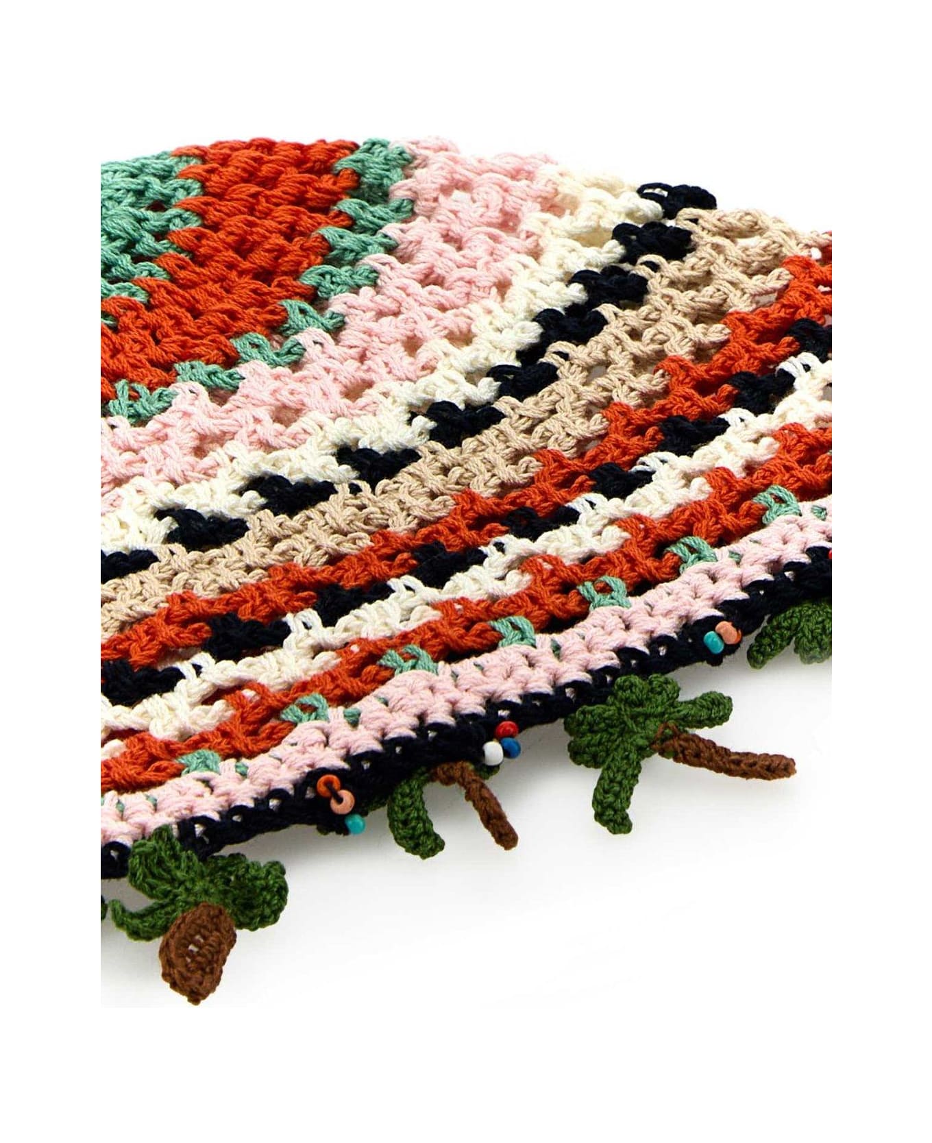 Alanui Crochet Knitted Sunny Hat - MultiColour