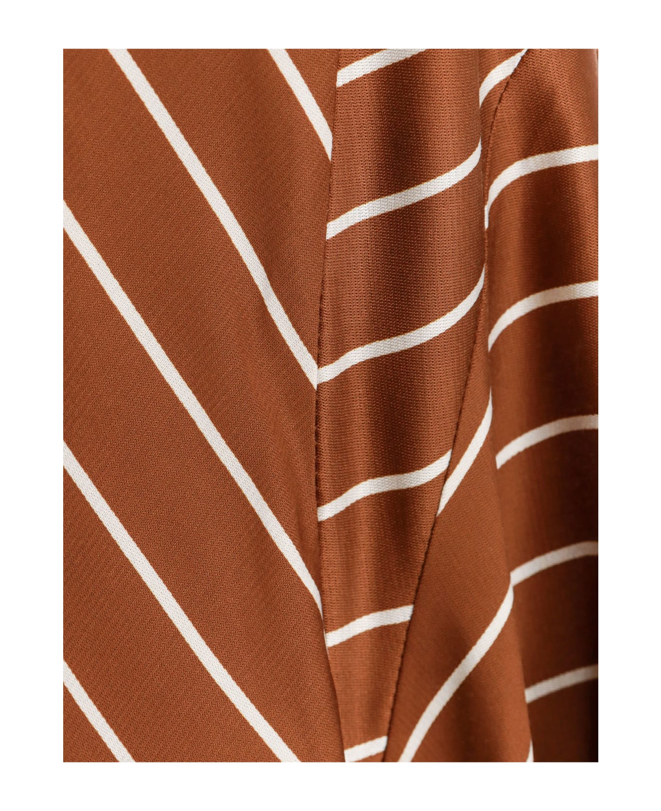 SEMICOUTURE Skirt - Brown ワンピース＆ドレス