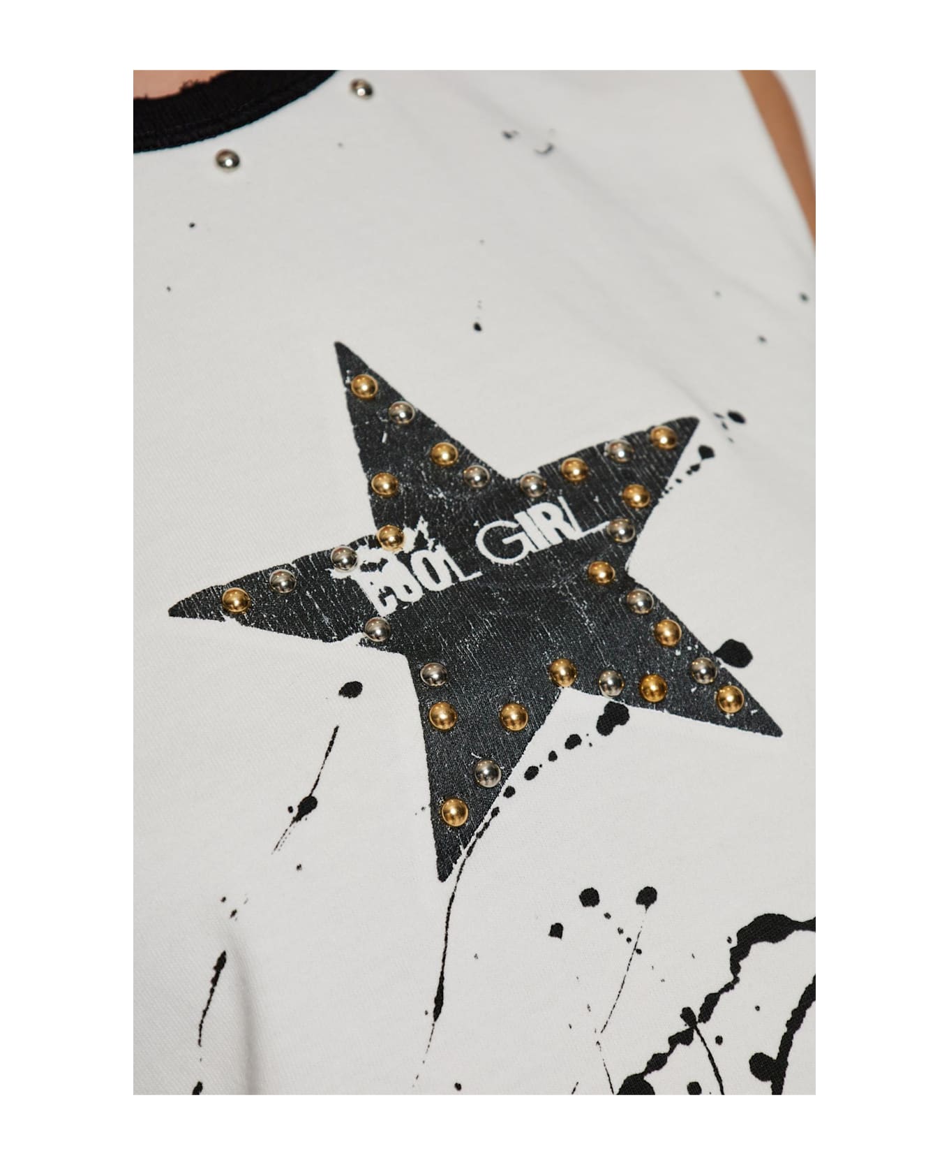 Dolce & Gabbana Top With Applications - WHITE