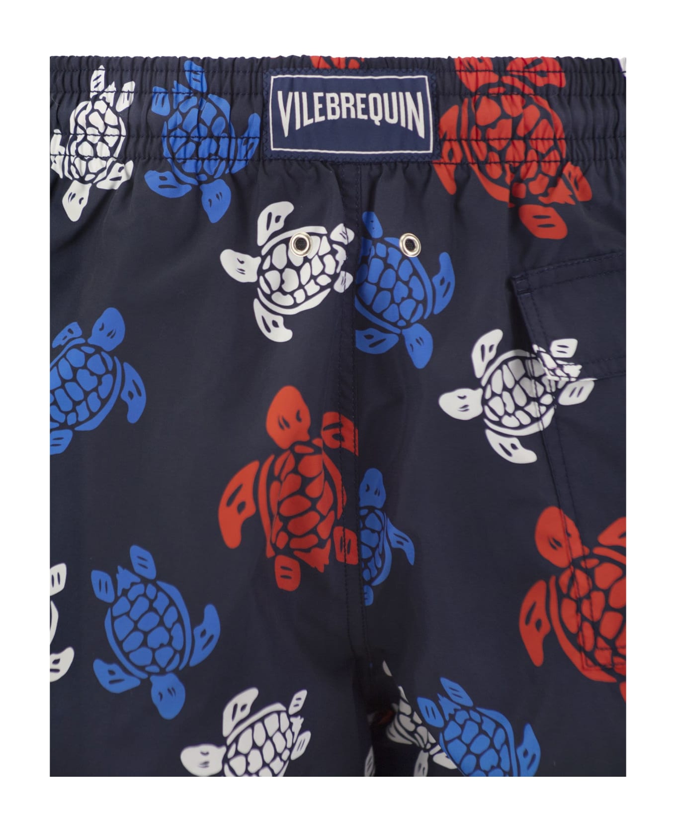 Vilebrequin Tortues Multicolores Swimming Shorts - Night Blue 水着