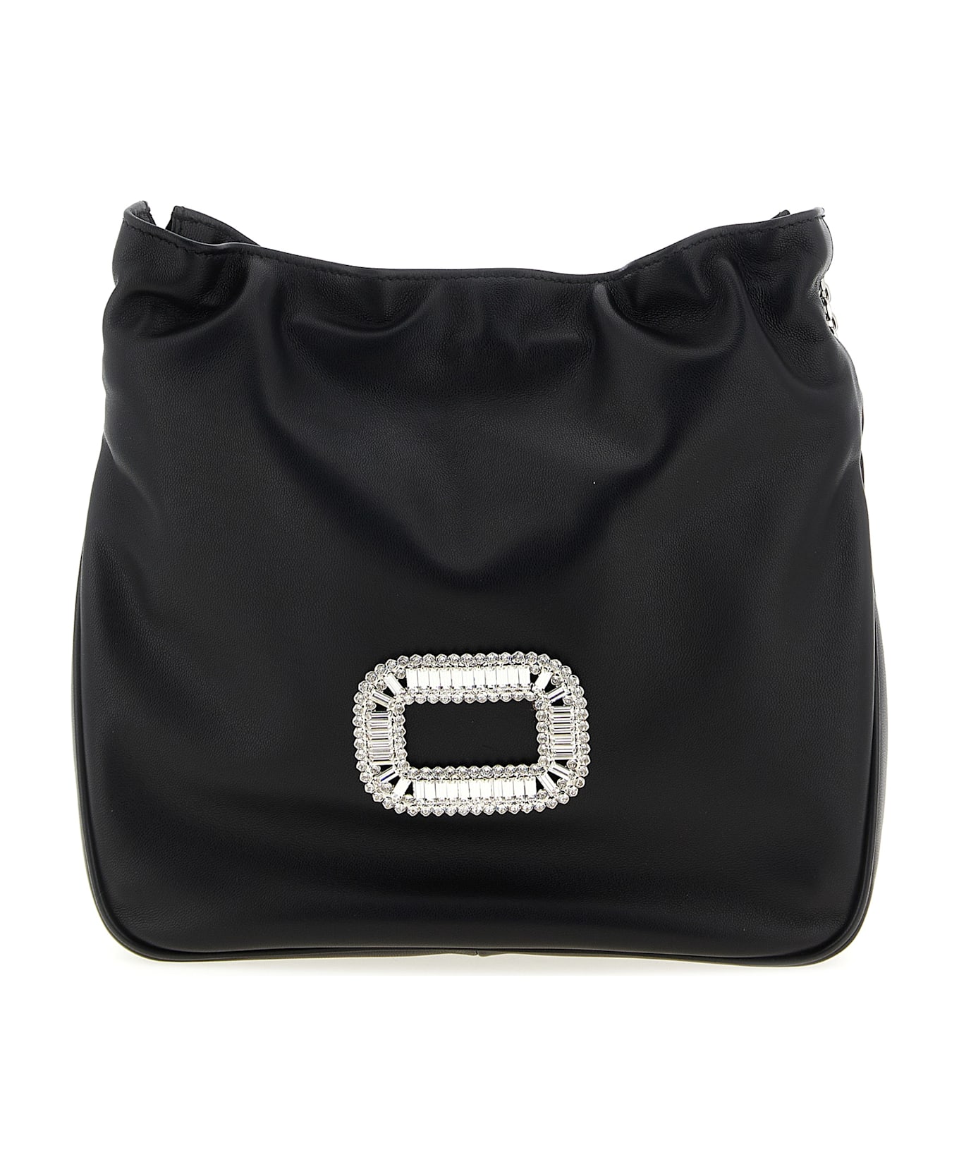 Roger Vivier 
pilgrim
 Mini Shoulder Bag - Black  