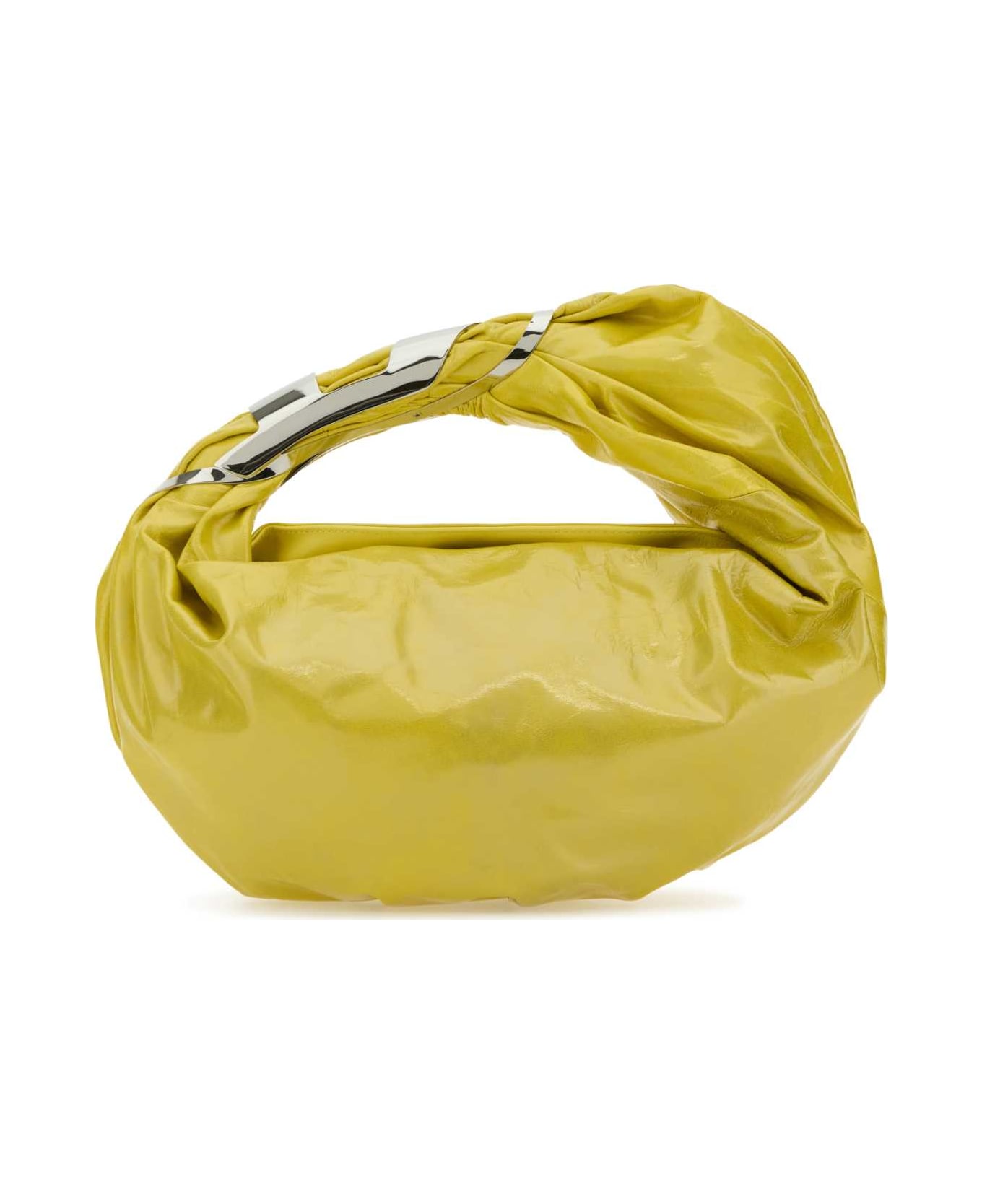 Diesel Yellow Leather Grab-d Hobo Shopping Bag - H6309