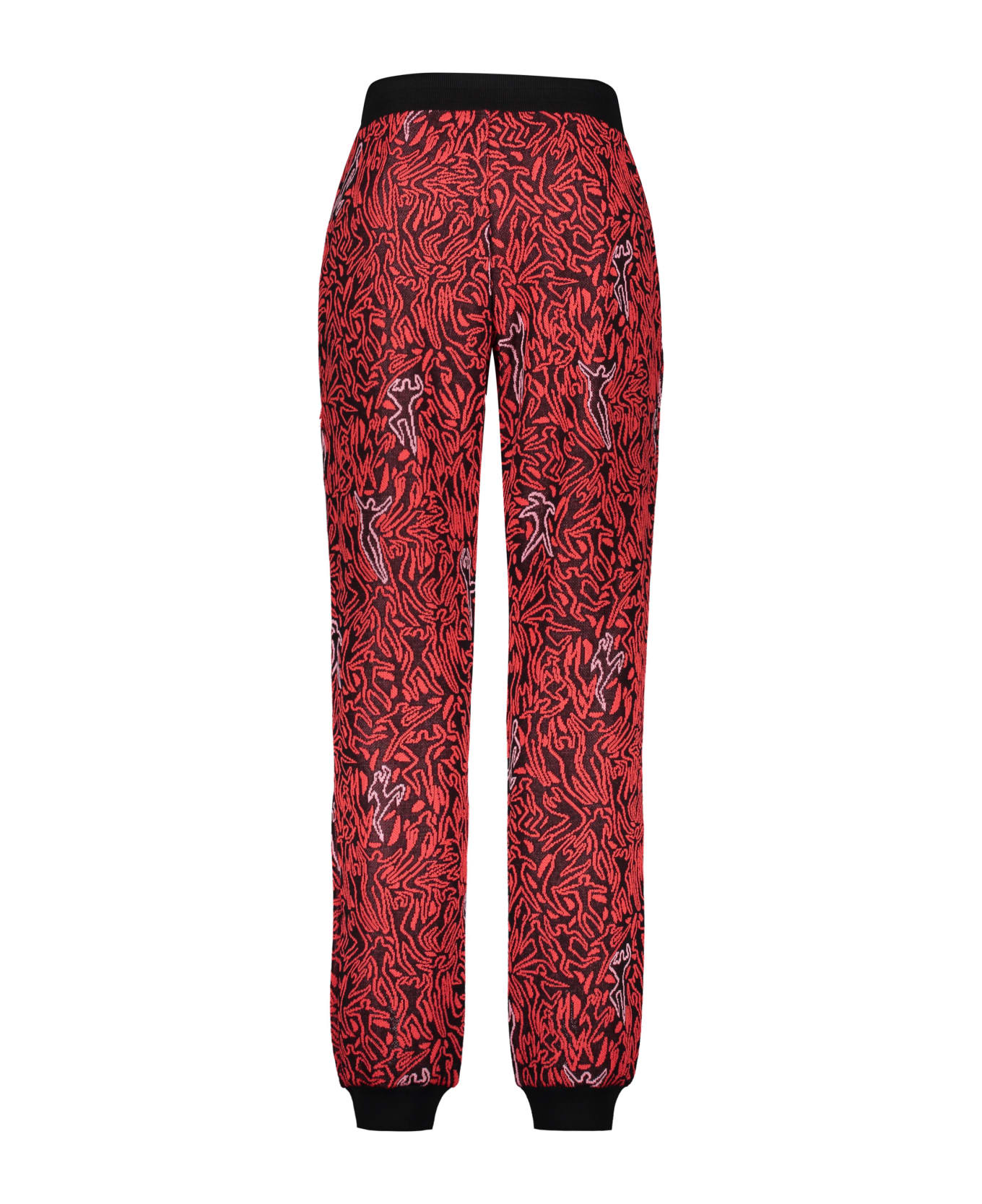 M Missoni Knitted Trousers - red