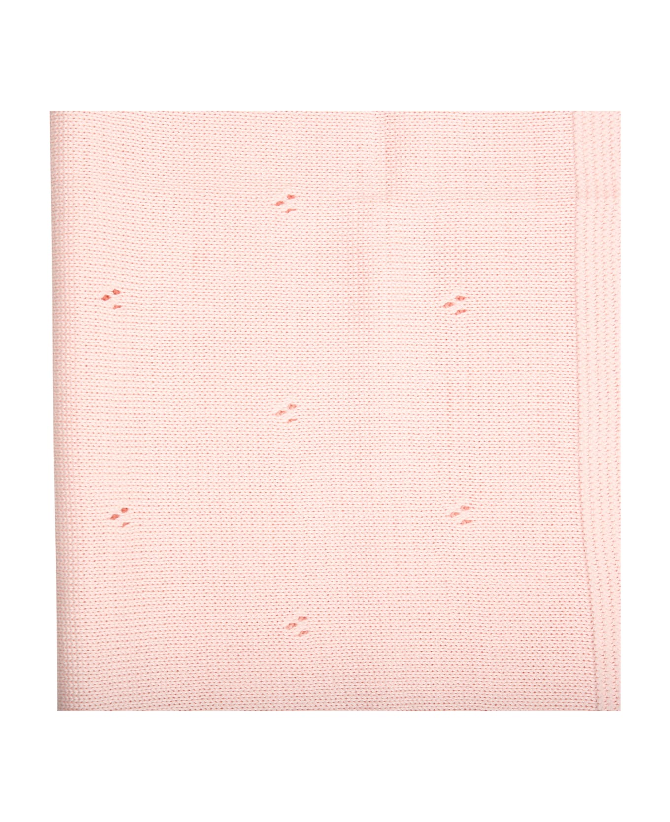 Little Bear Pink Baby Blanket For Baby Girl - Pink