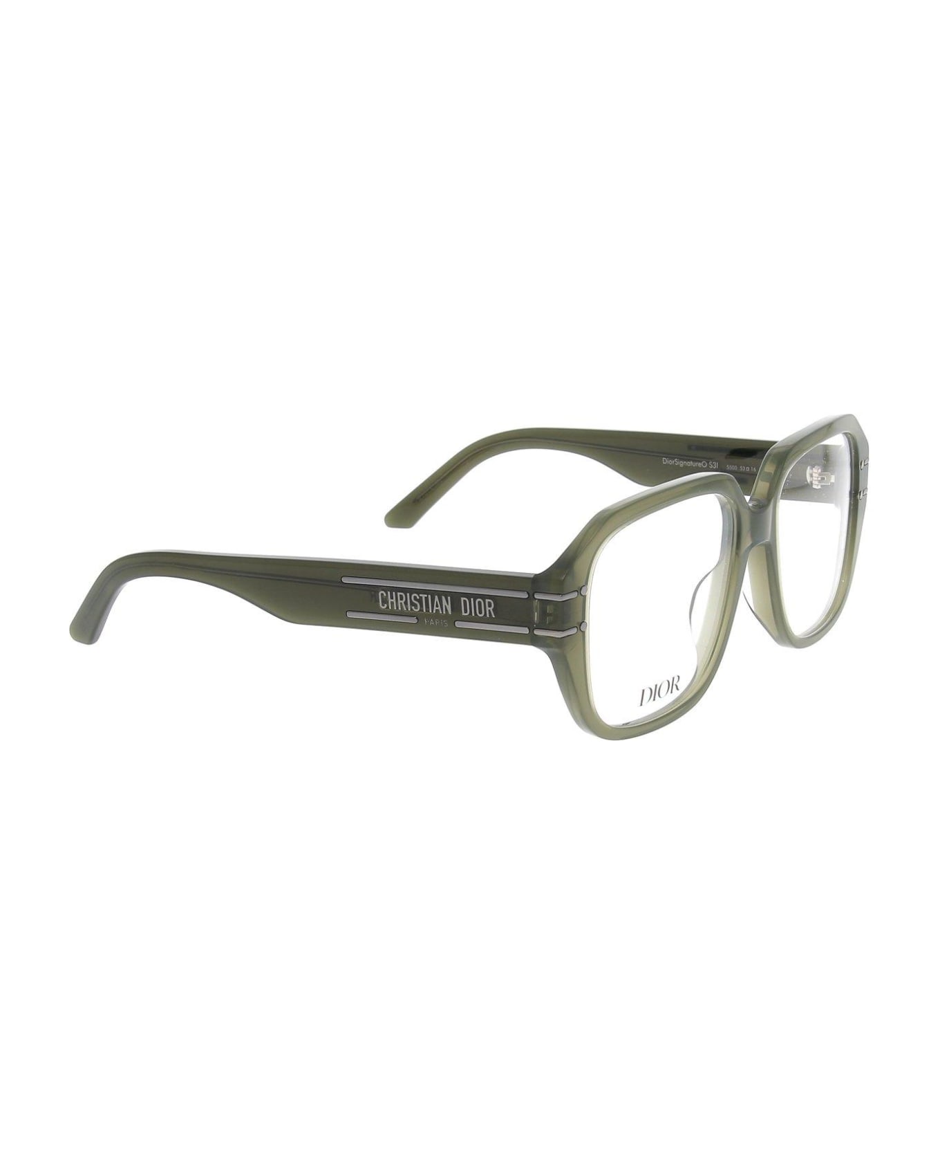 Dior Eyewear Square Frame Glasses - 5500 アイウェア
