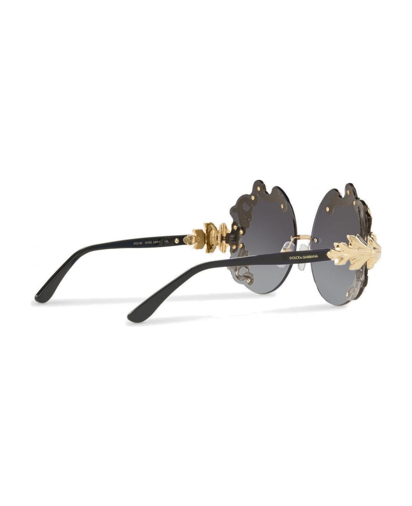 Dolce & Gabbana Metal Sunglasses - Black サングラス