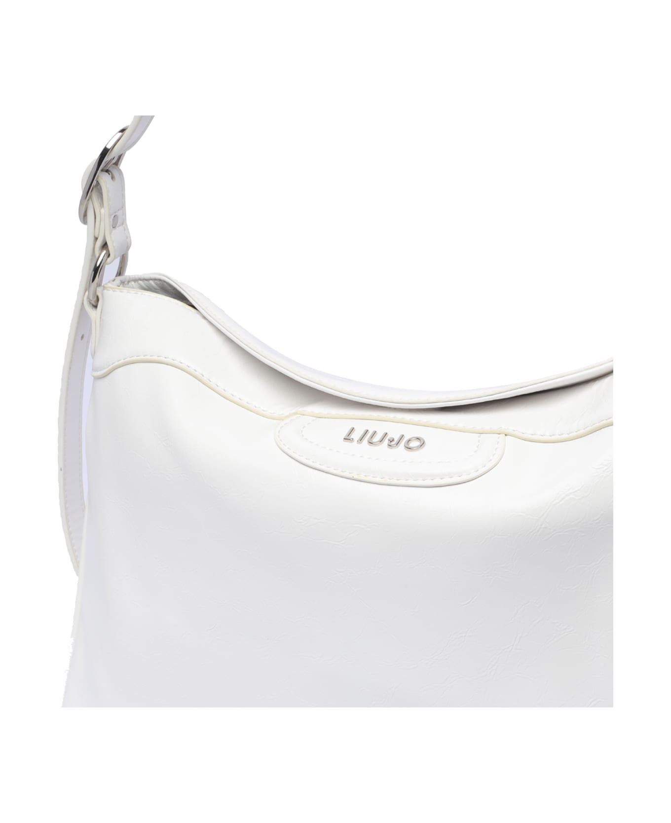 Liu-Jo Logo Shoulder Bag Liu-Jo - WHITE トートバッグ