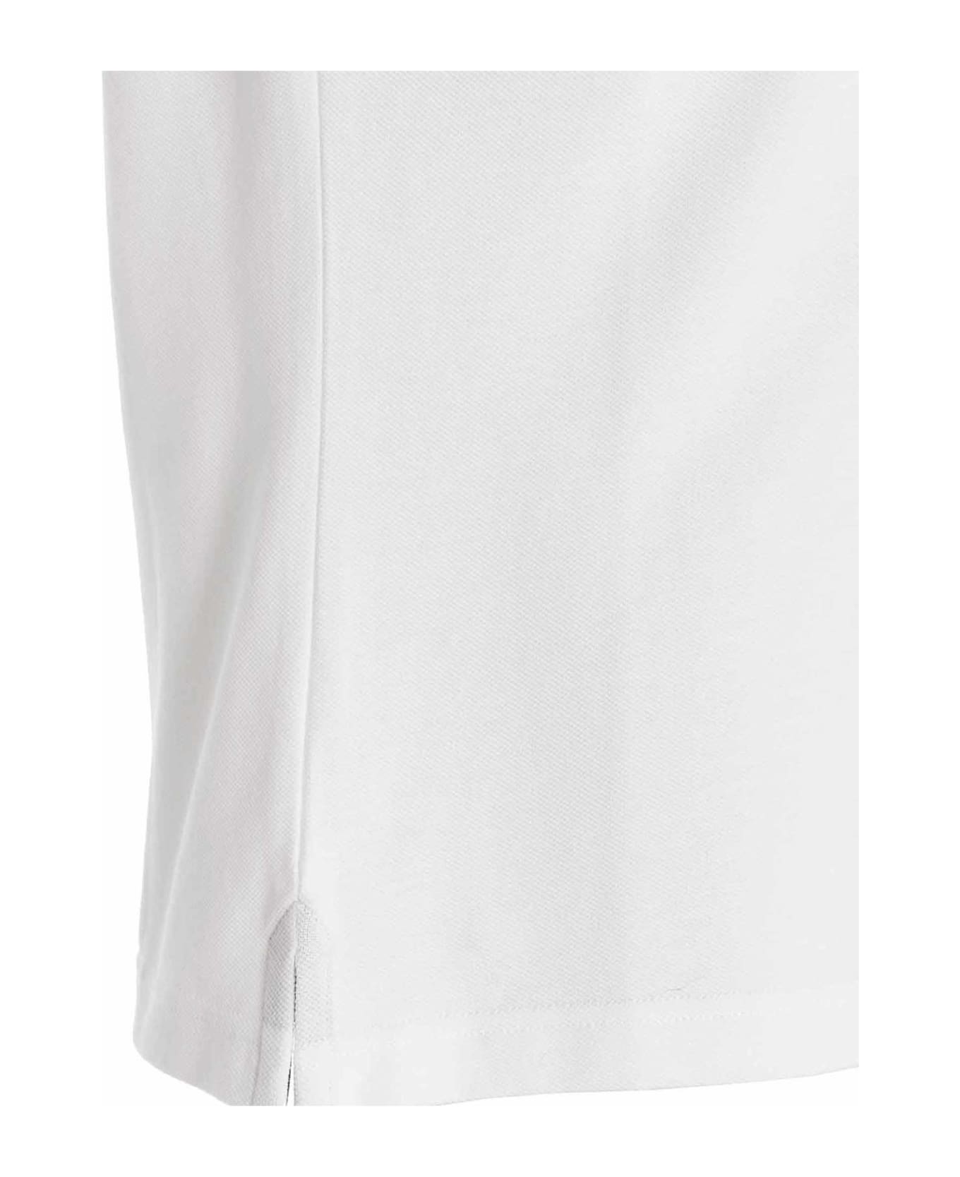 Barbour 'tartan' Polo Shirt - White Dress