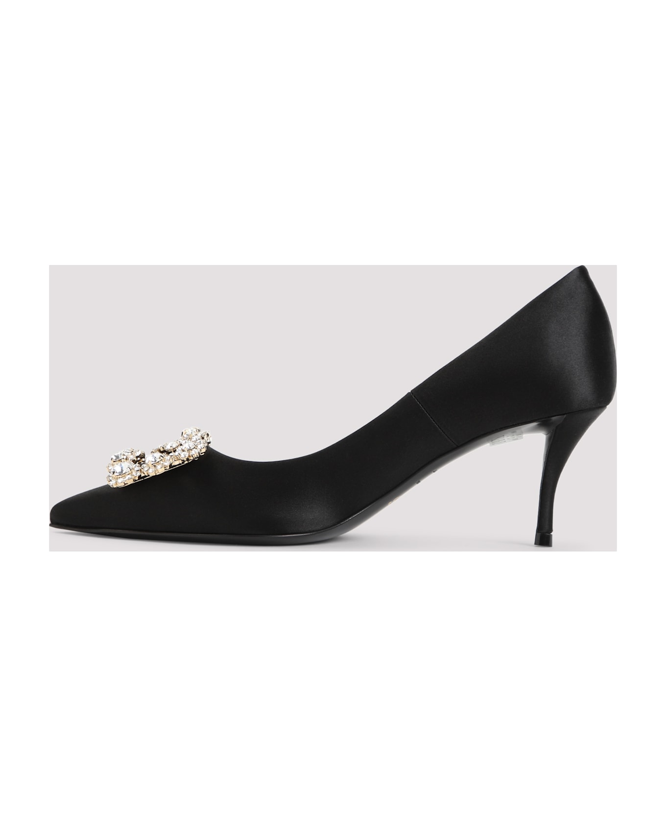 Roger Vivier Flower Strass 65 Pumps - Nero ハイヒール