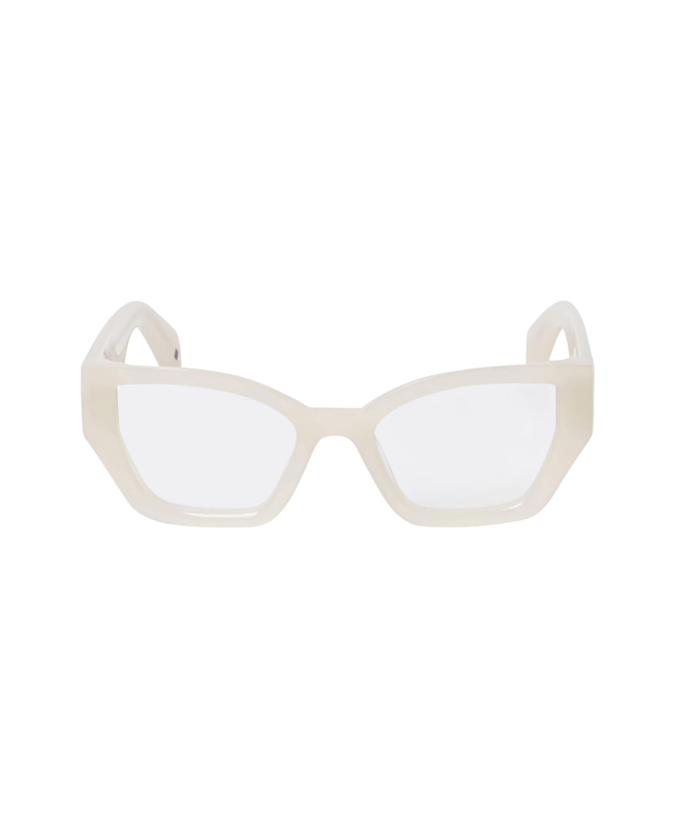 Off-White Off White Oerj07q Style 7q 6100 Beige Glasses - Beige