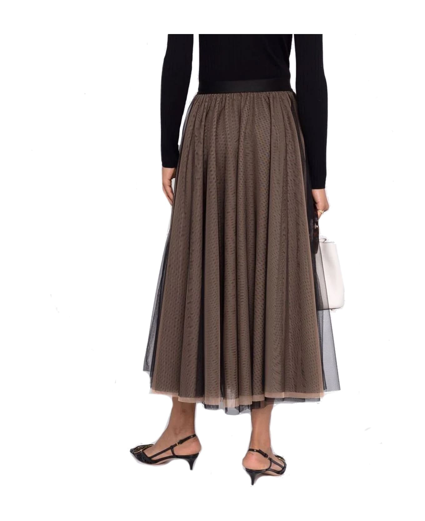 Blanca Vita Gigaro Skirt - Brown