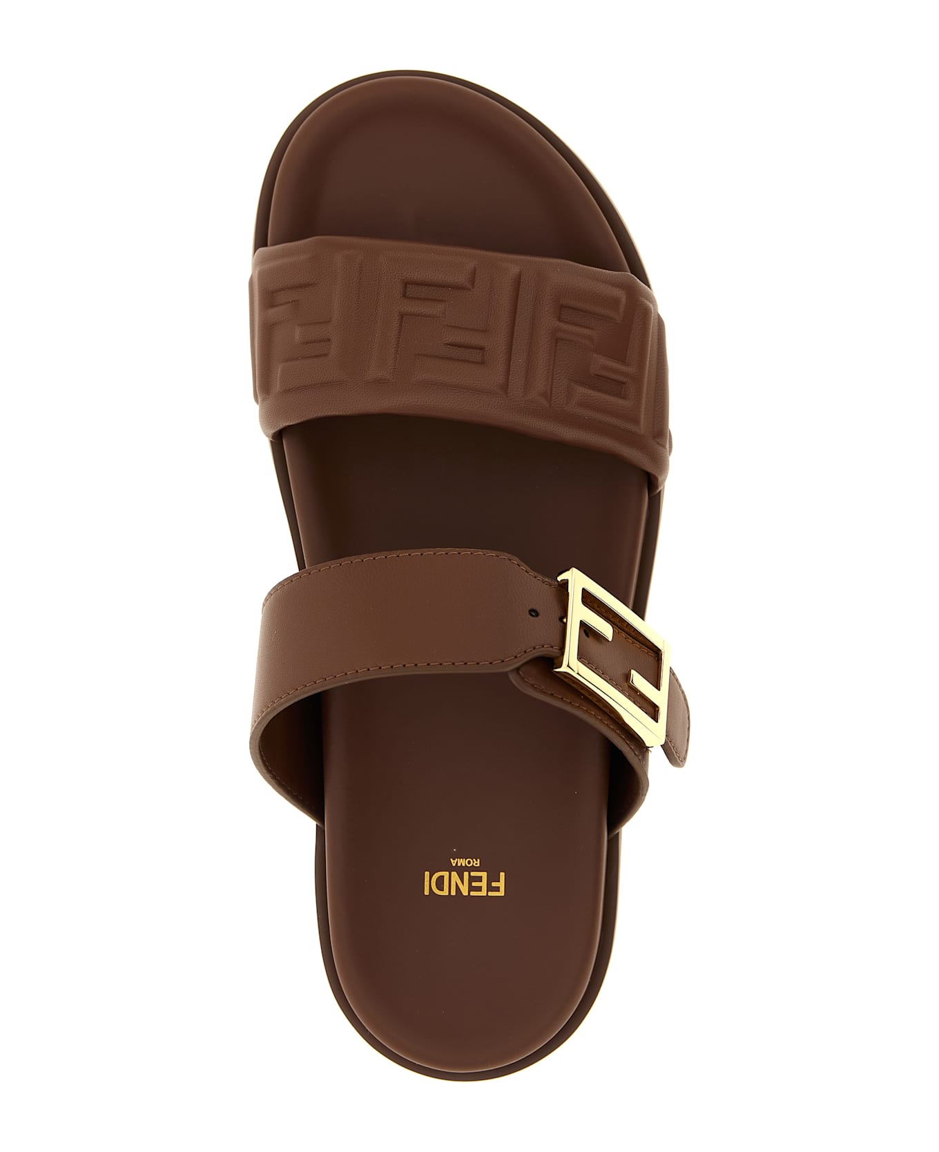 Fendi 
fendi Feel
 Slides - Brown