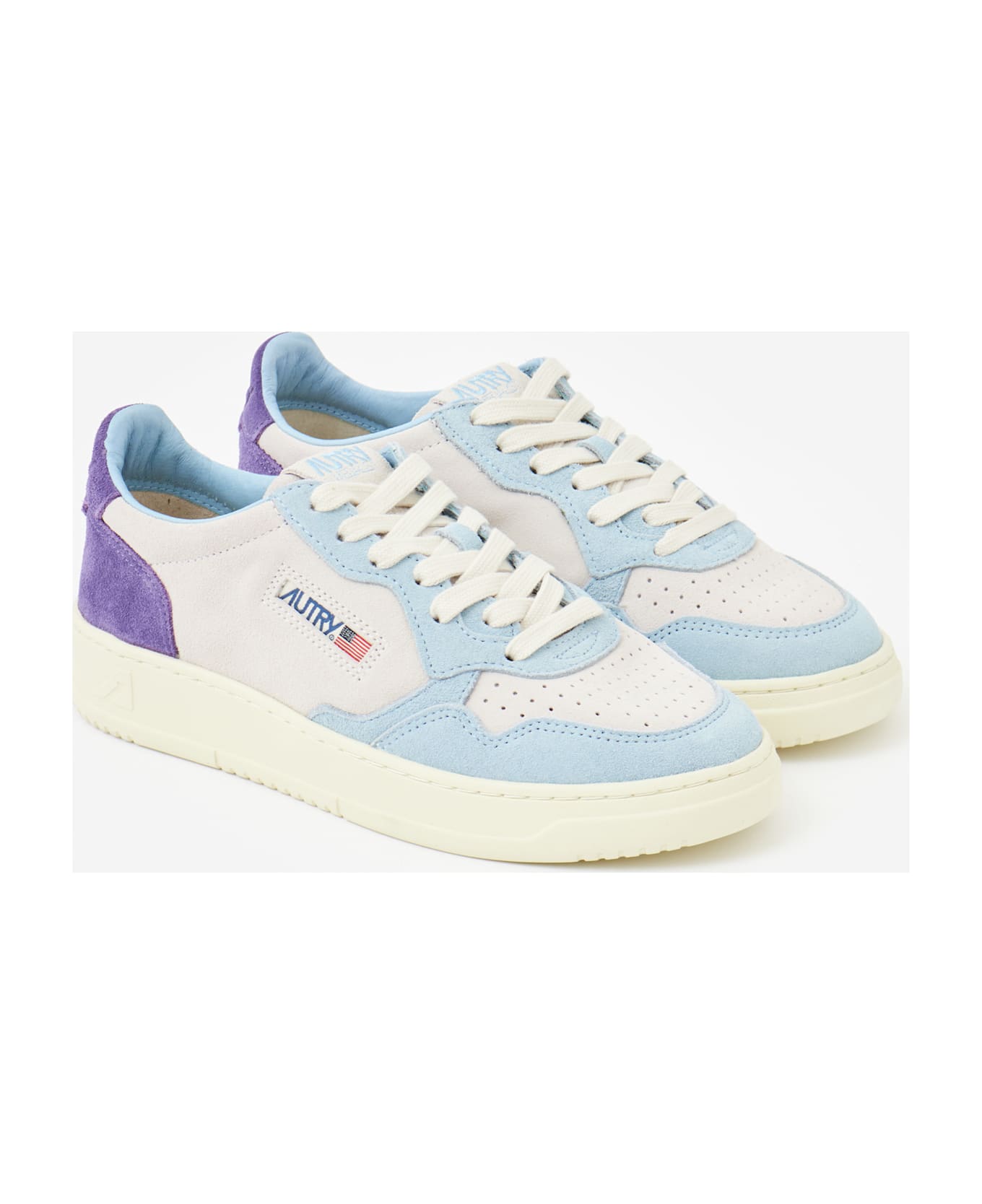 Autry 01 Low Sneakers - Cyan