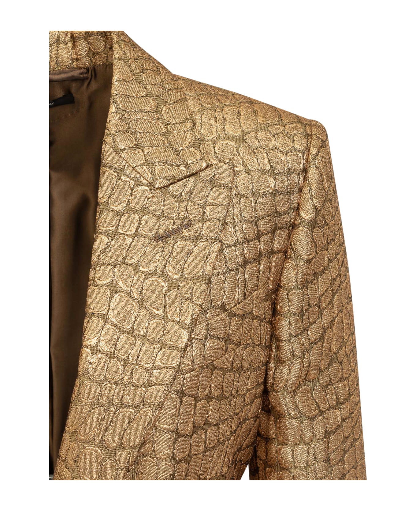 Tom Ford Wallis Single-breasted One Button Jacket - Animalier ブレザー