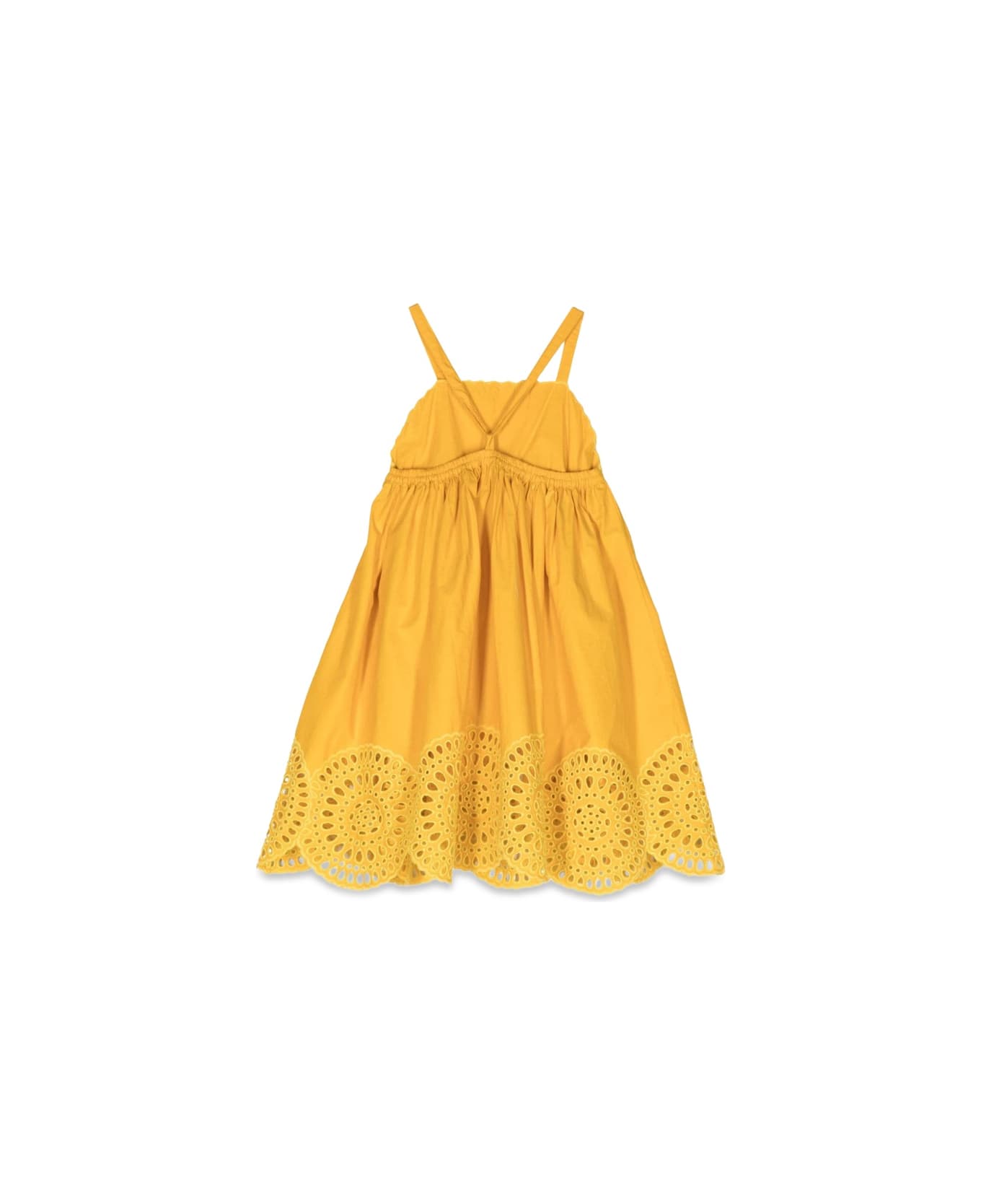 Stella McCartney Woven Dress - YELLOW ワンピース＆ドレス