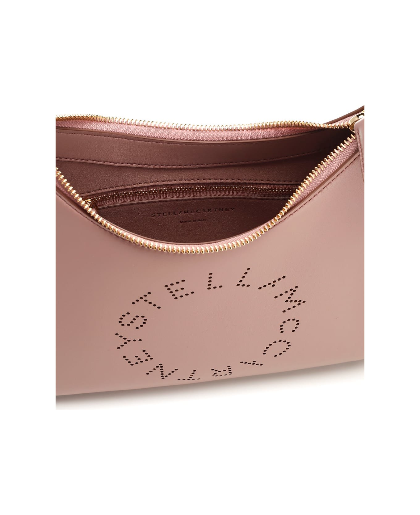 Stella McCartney Small Shoulder Bag With Logo - Shell