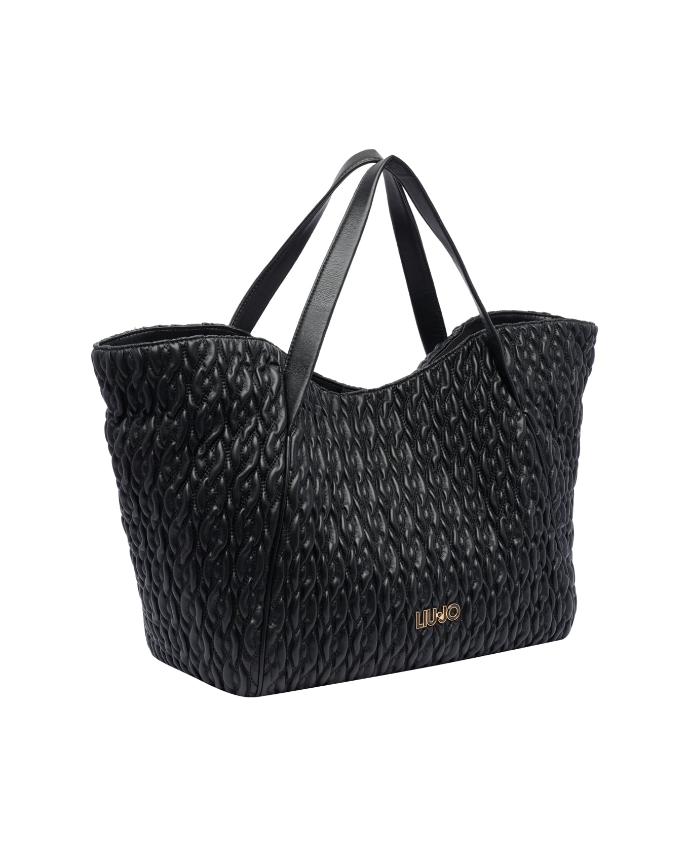 Liu-Jo Matelasse' Tote - Black