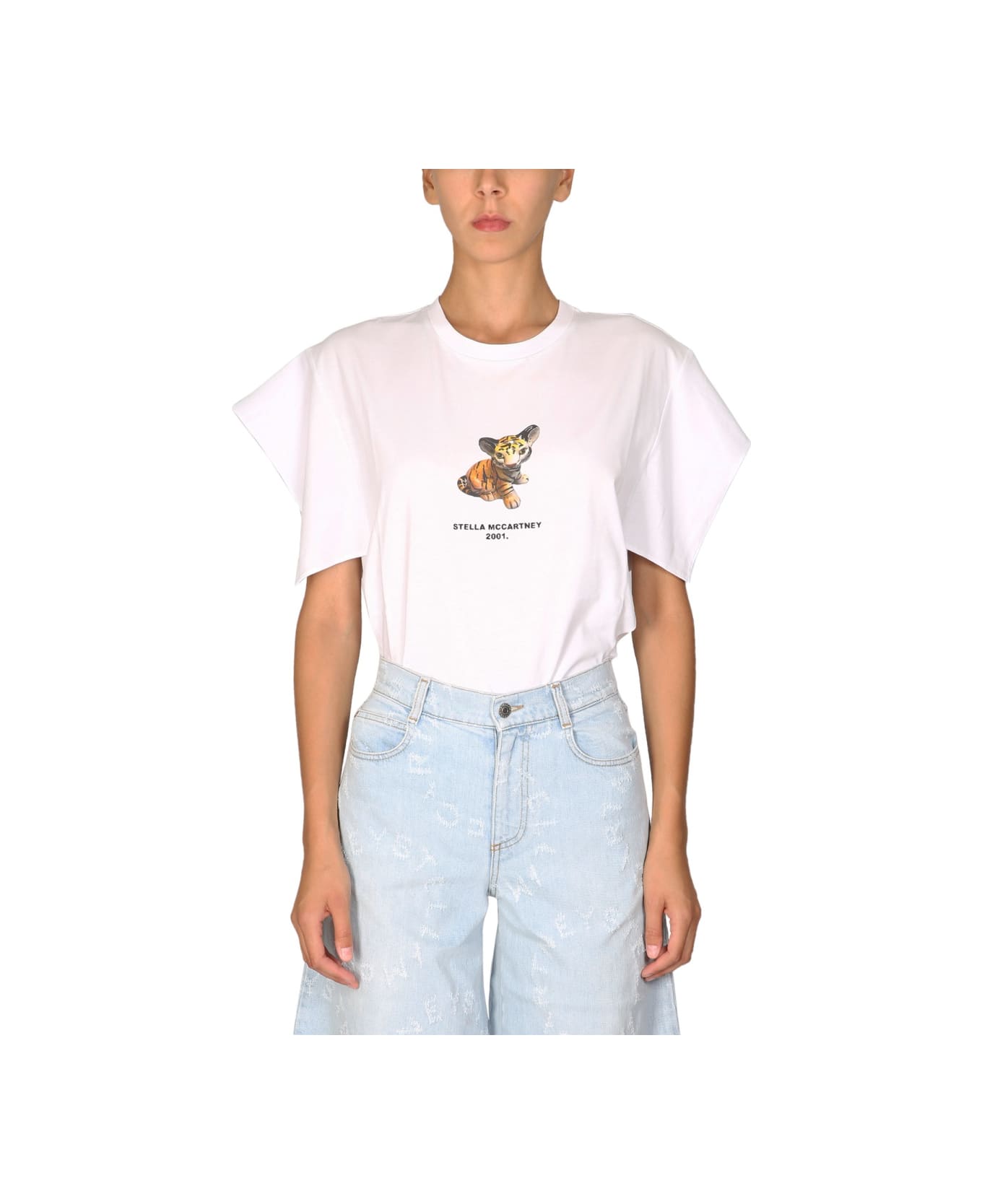 Stella McCartney Crewneck T-shirt - WHITE
