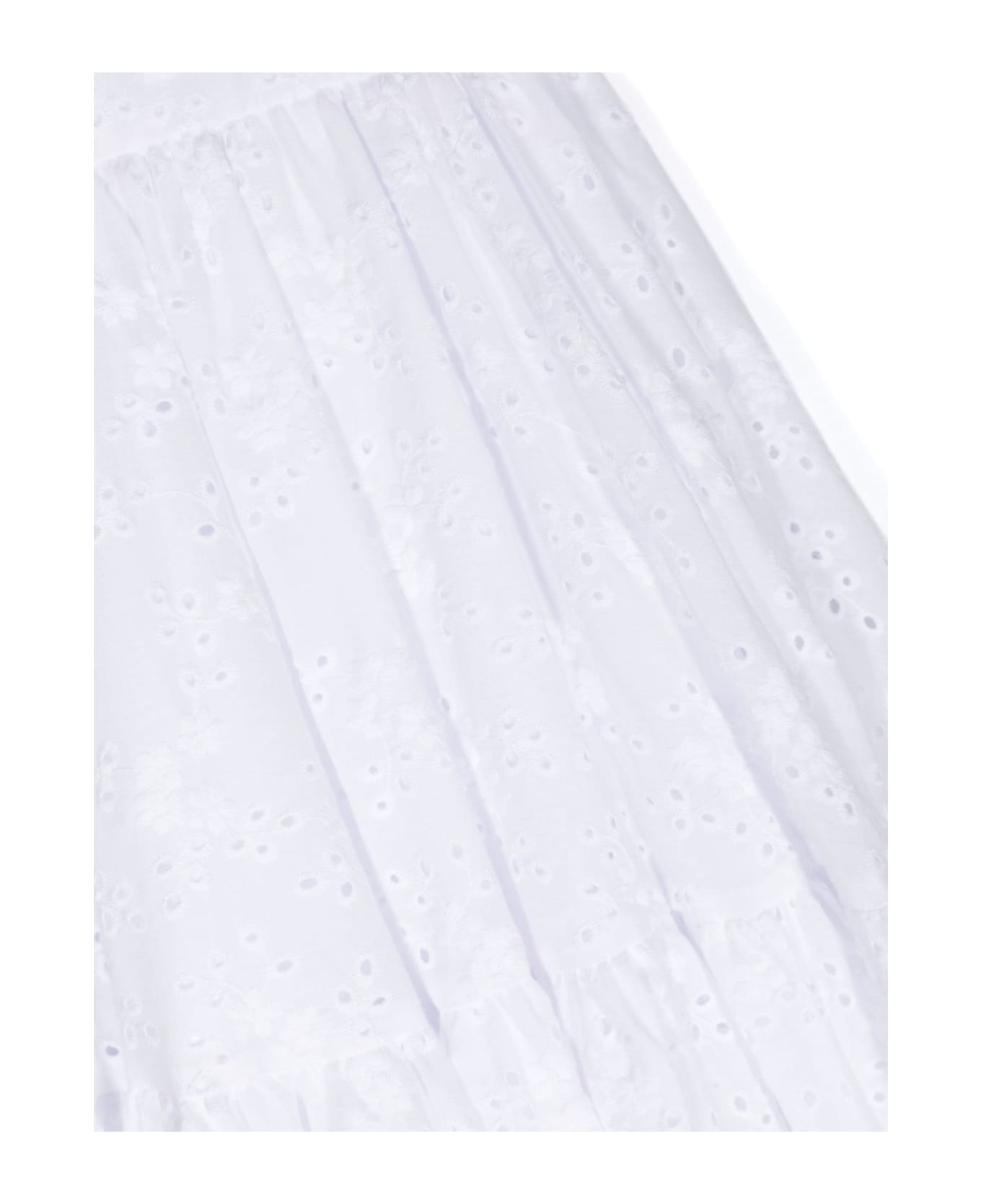 Monnalisa Dresses White - White ワンピース＆ドレス