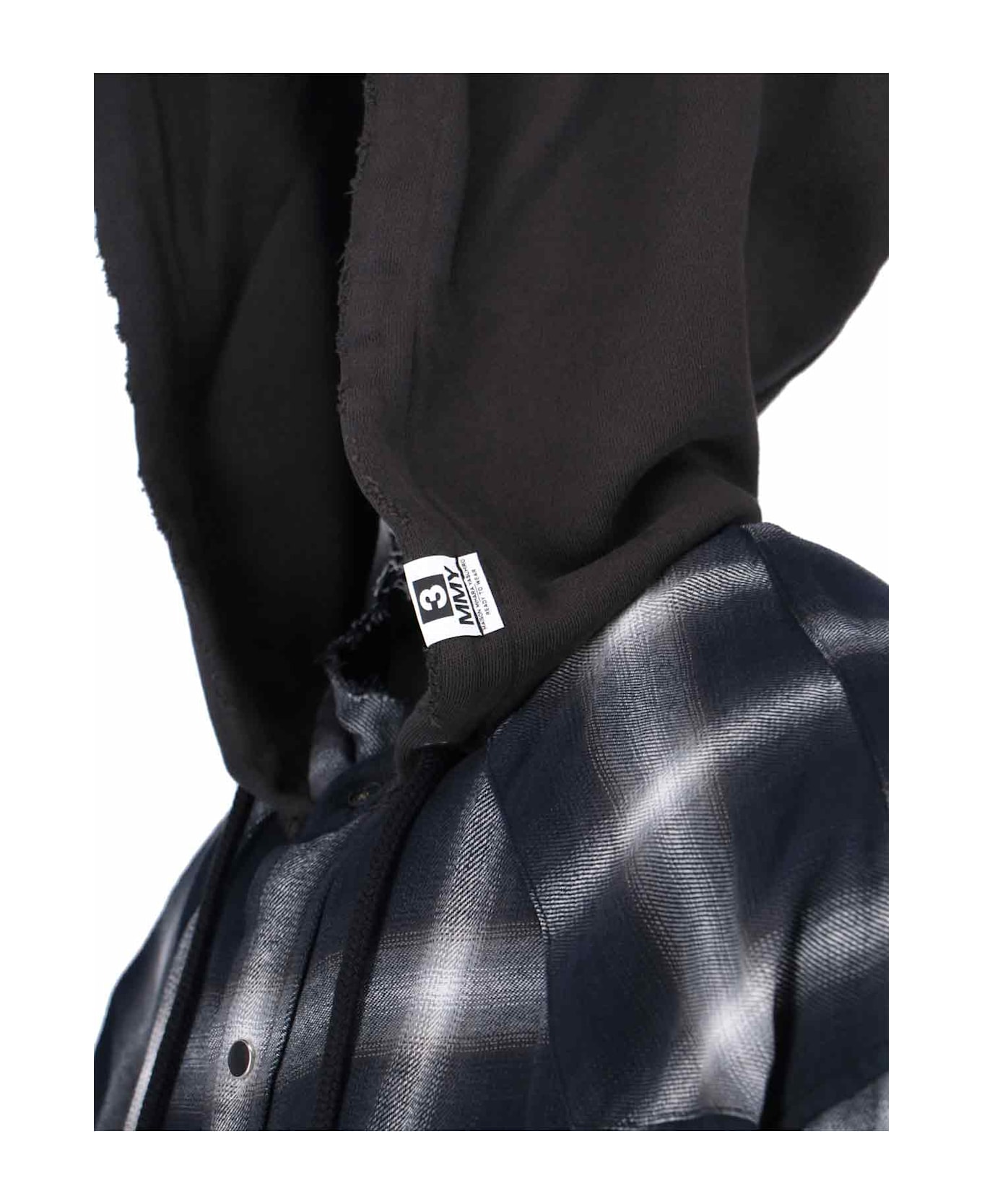 Mihara Yasuhiro Hooded Shirt - Black  