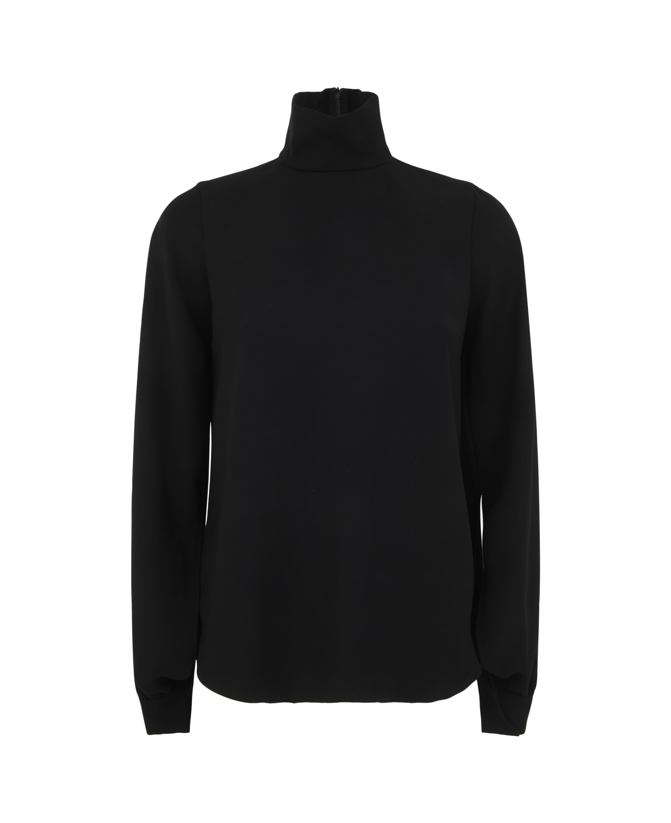 N.21 High Neck Sweater - Black ニットウェア