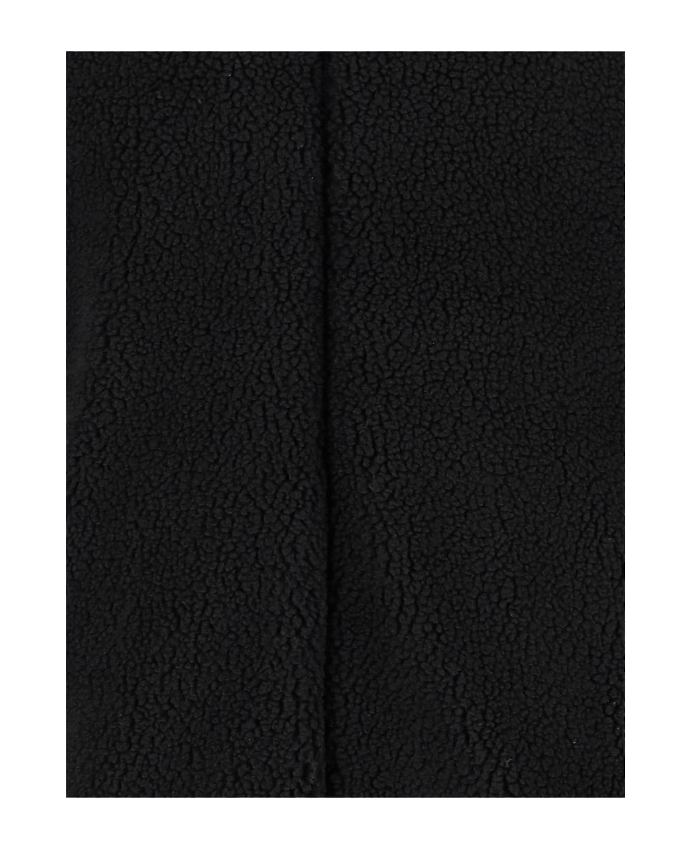 Herno Fleece Jacket With Hood - Black