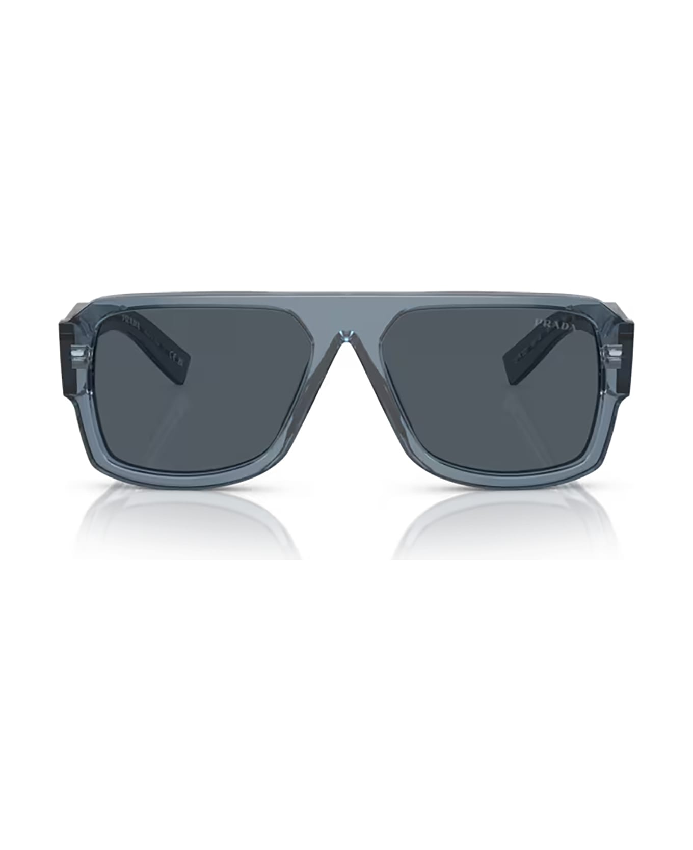 Prada Eyewear Pr 22ys Transparent Grey Sunglasses - Transparent Grey
