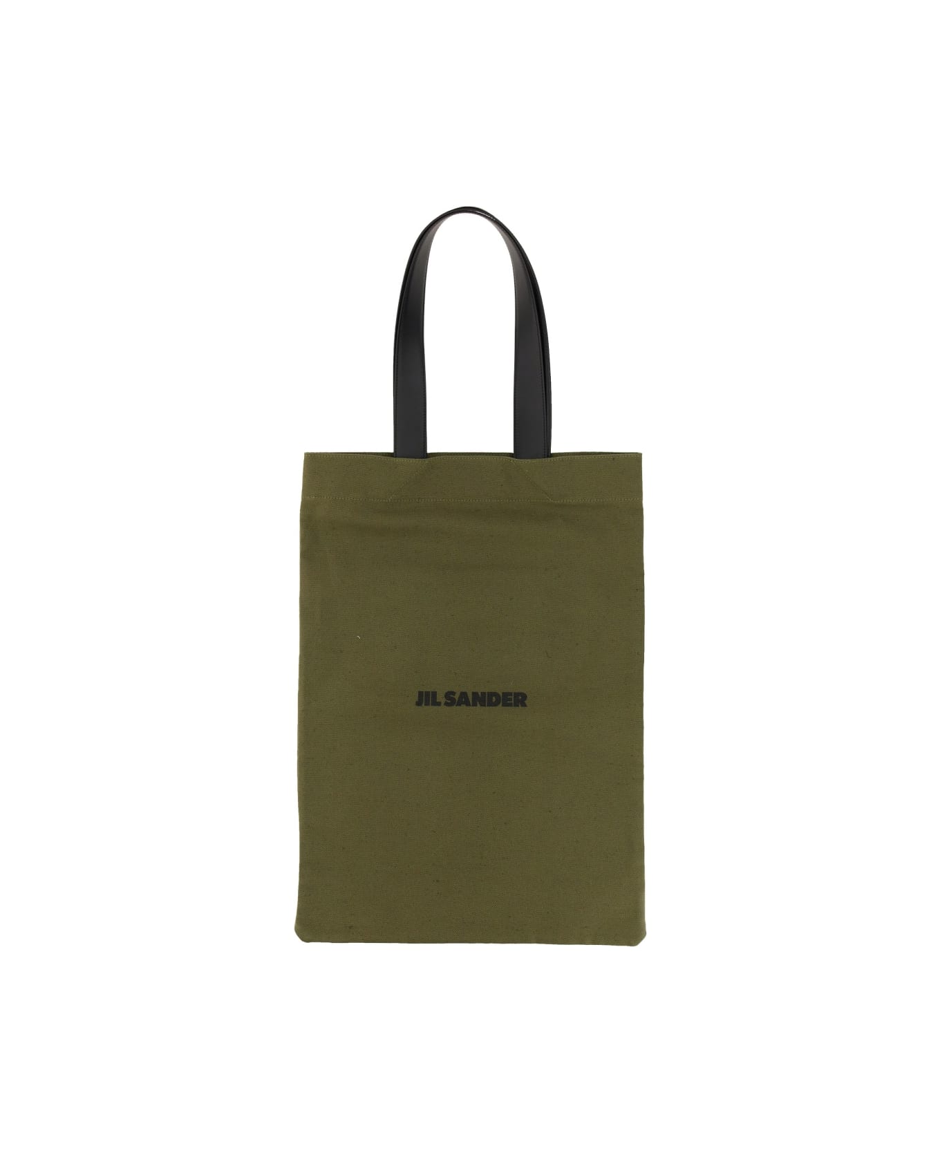 Jil Sander Tote Bag With Logo - Green