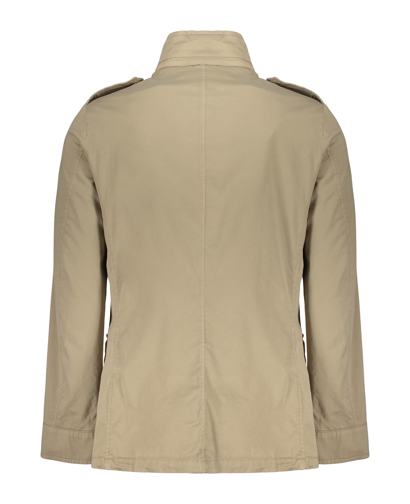 Moorer Cotton Blend Blazer - Beige