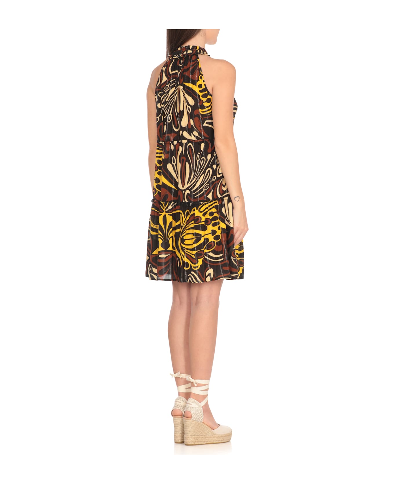 Miss Bikini Viscose Caftan - Black