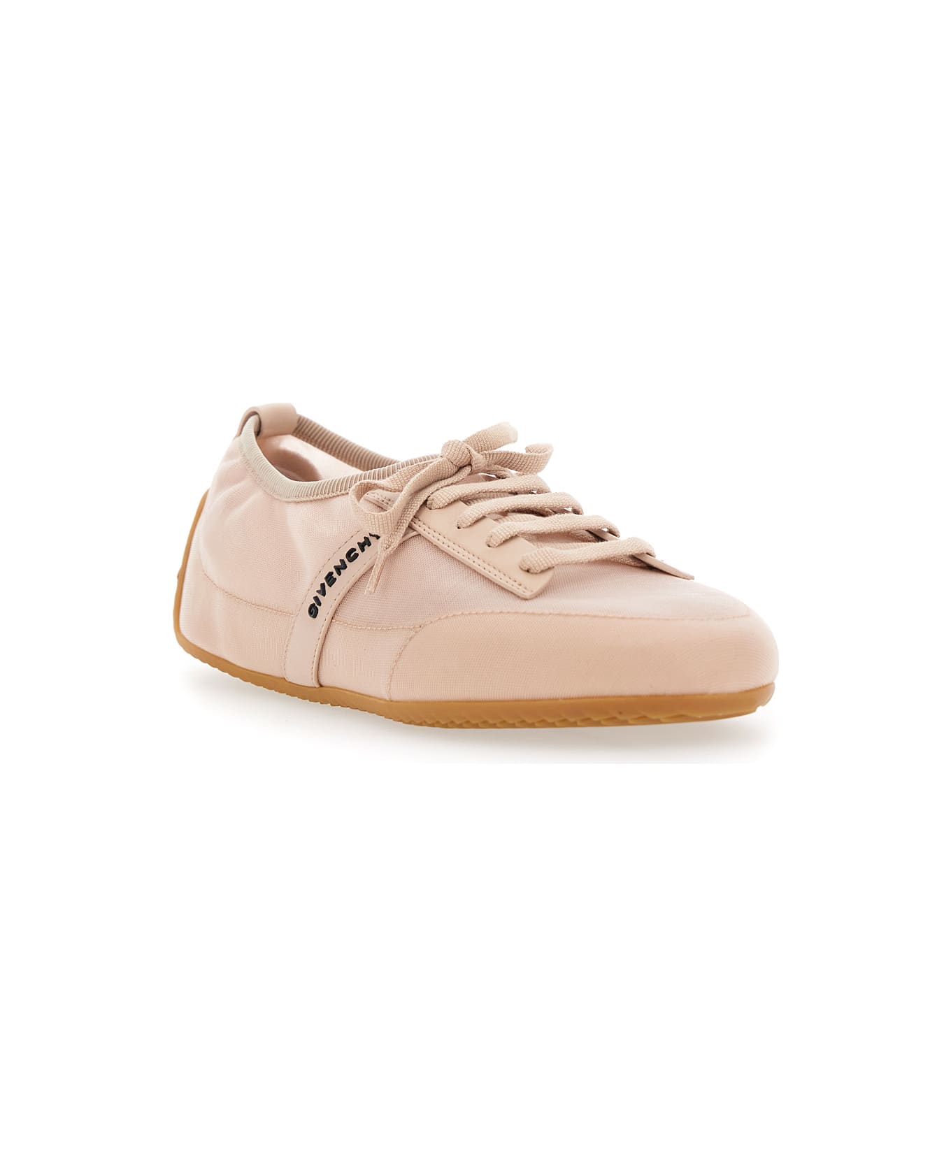 Givenchy Pink Sneaker With Logo Lettering On The Side In Fabric Woman - Pink