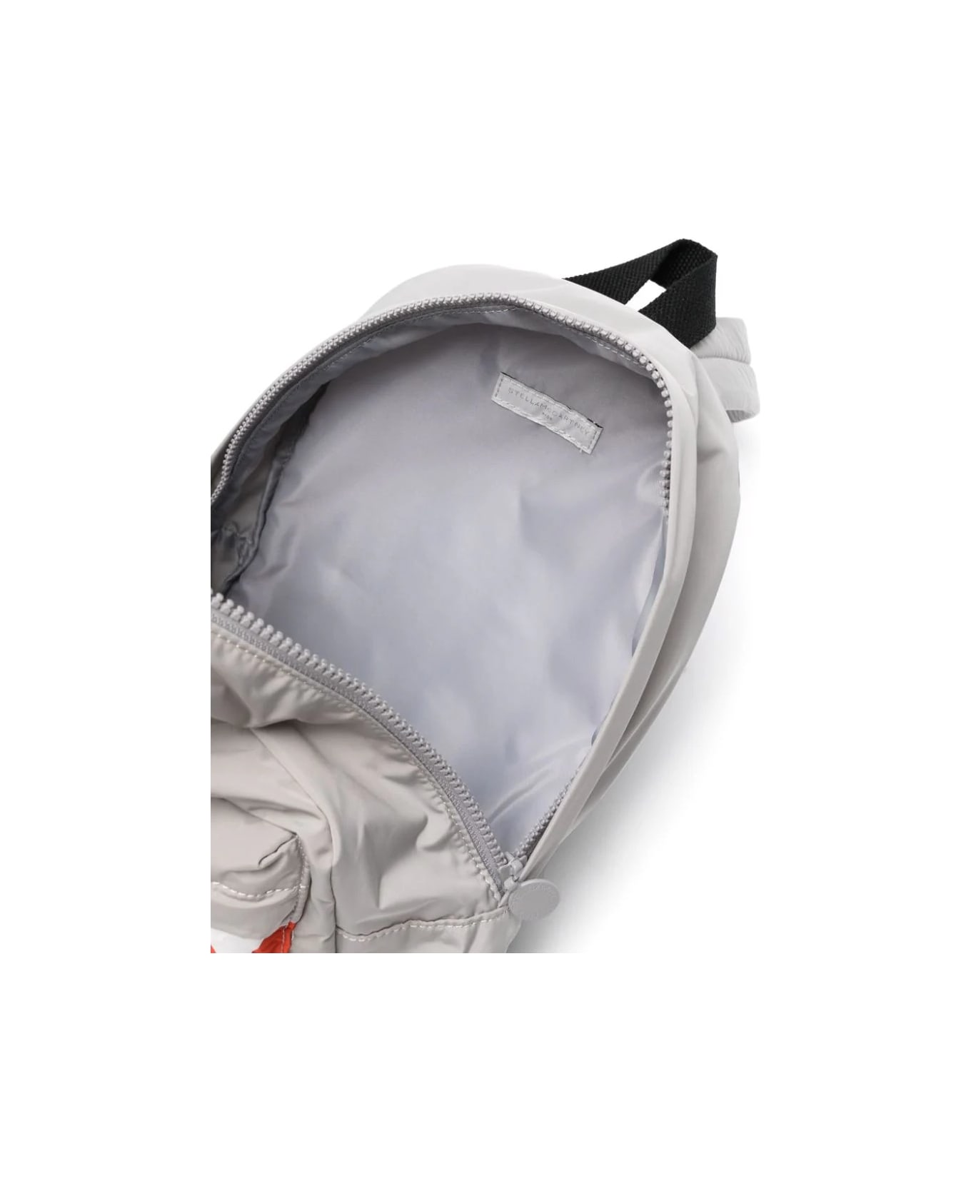 Stella McCartney Kids Grey Backpack With Shark Print - Grey