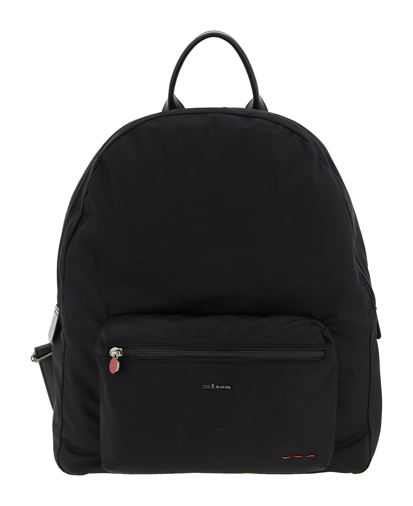 Kiton Nylon Backpack - Black  